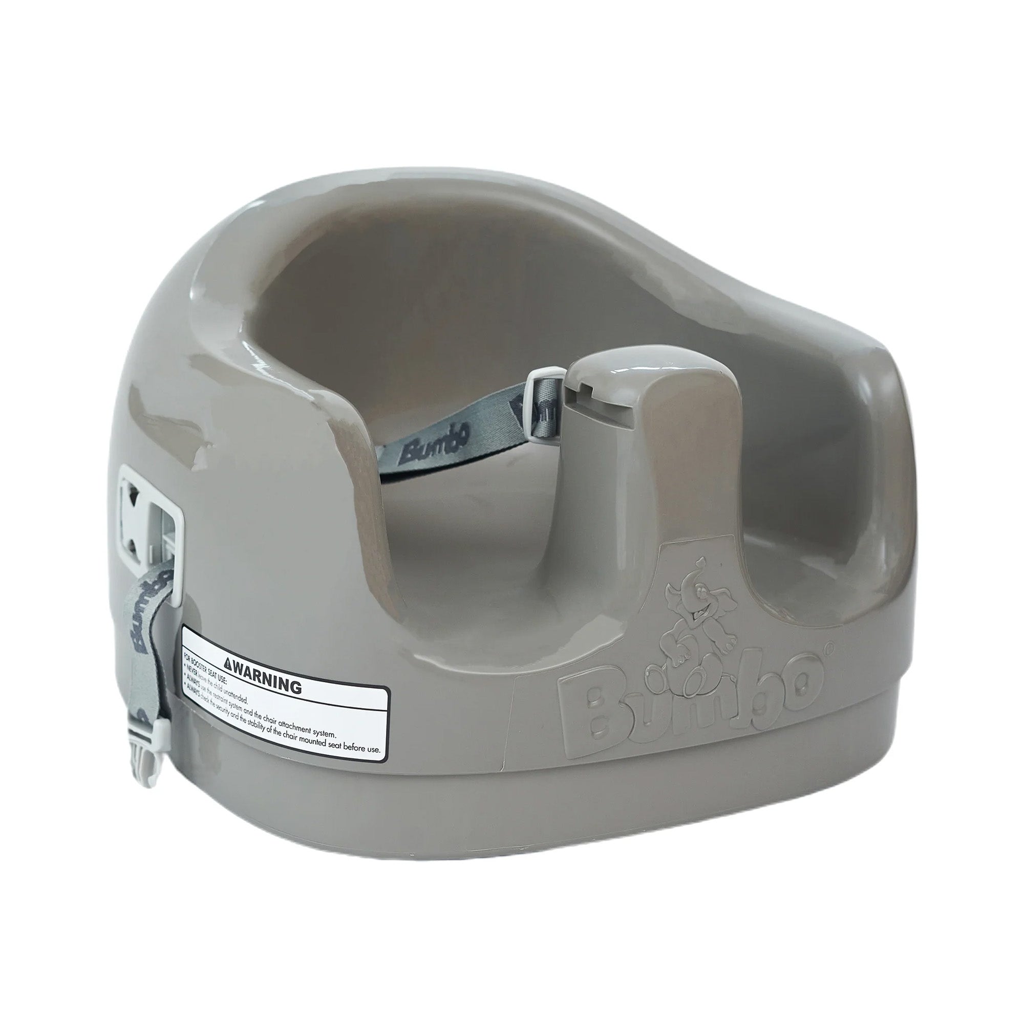 Bumbo Toddler 3-in-1 Booster High Chair and Tray, Breige/White Sand, 2 Pack