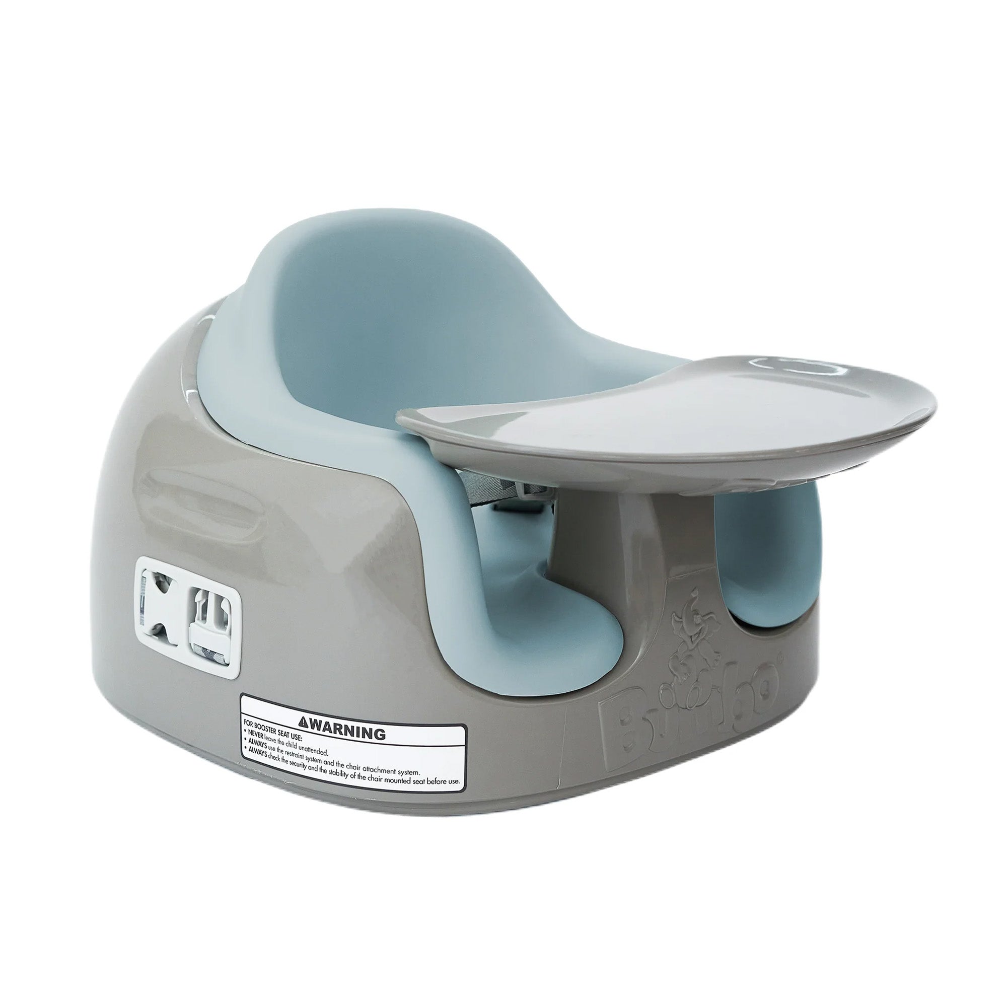 Bumbo Toddler 3-in-1 Booster High Chair and Tray, Breige/Desert Mirage, 2 Pack