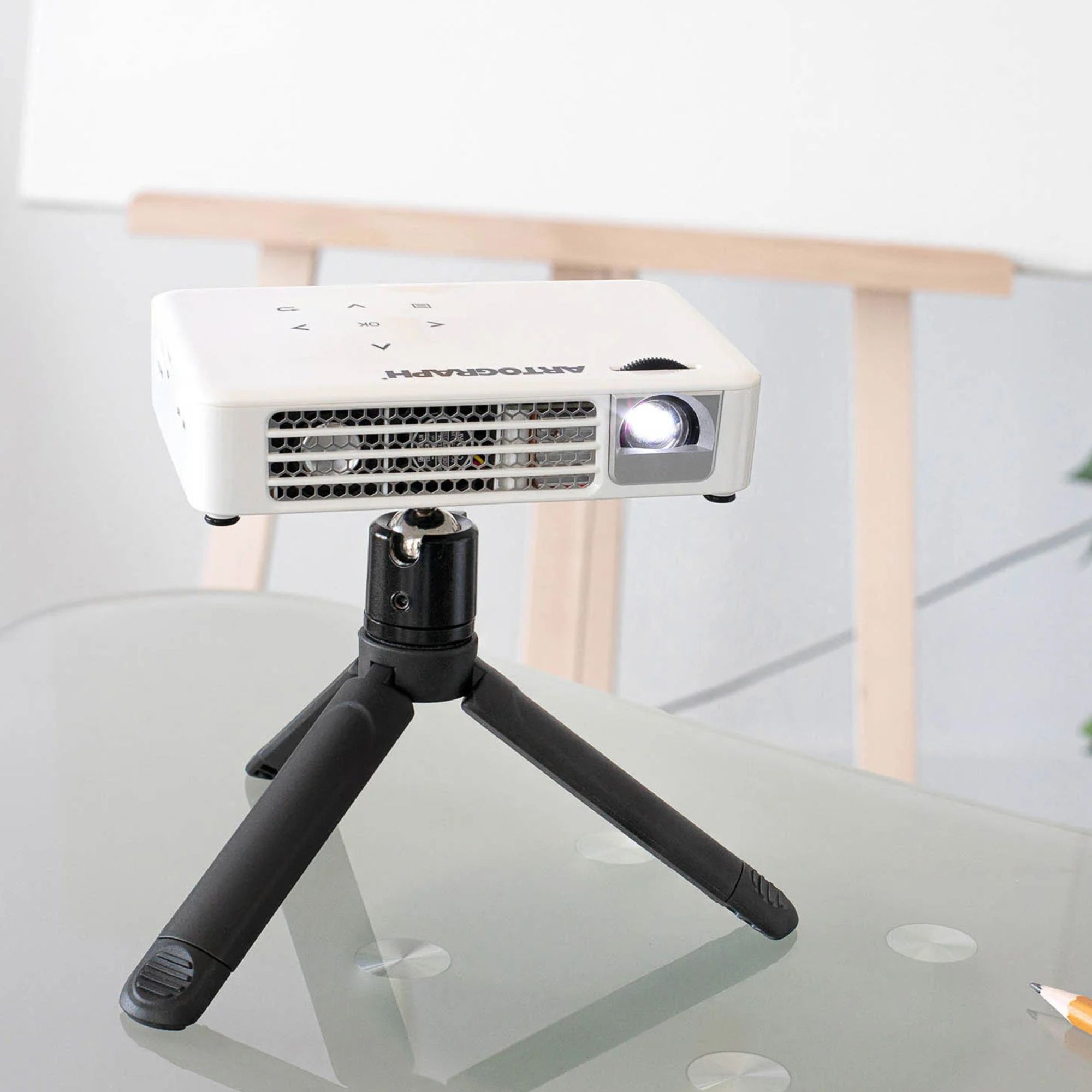 Artograph Smart HD Digital Art Projector with Remote + Mini Tripod Tabletop