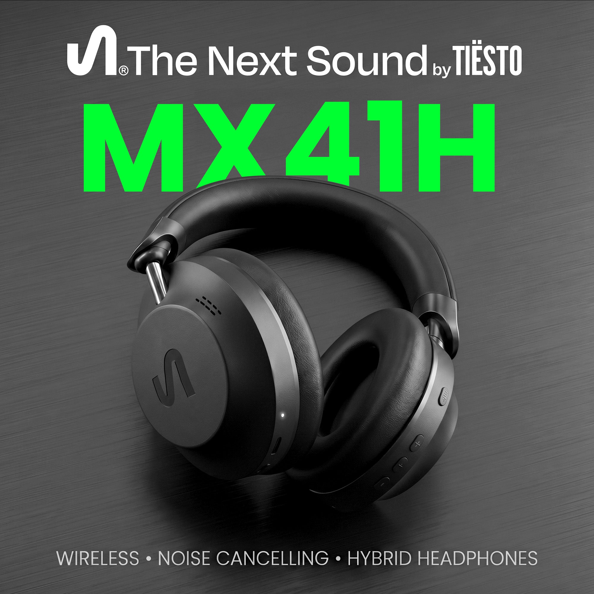 The Next Sound by Tiesto Over-Ear Wireless Noise Cancelling Headphones(Open Box) - VMInnovations