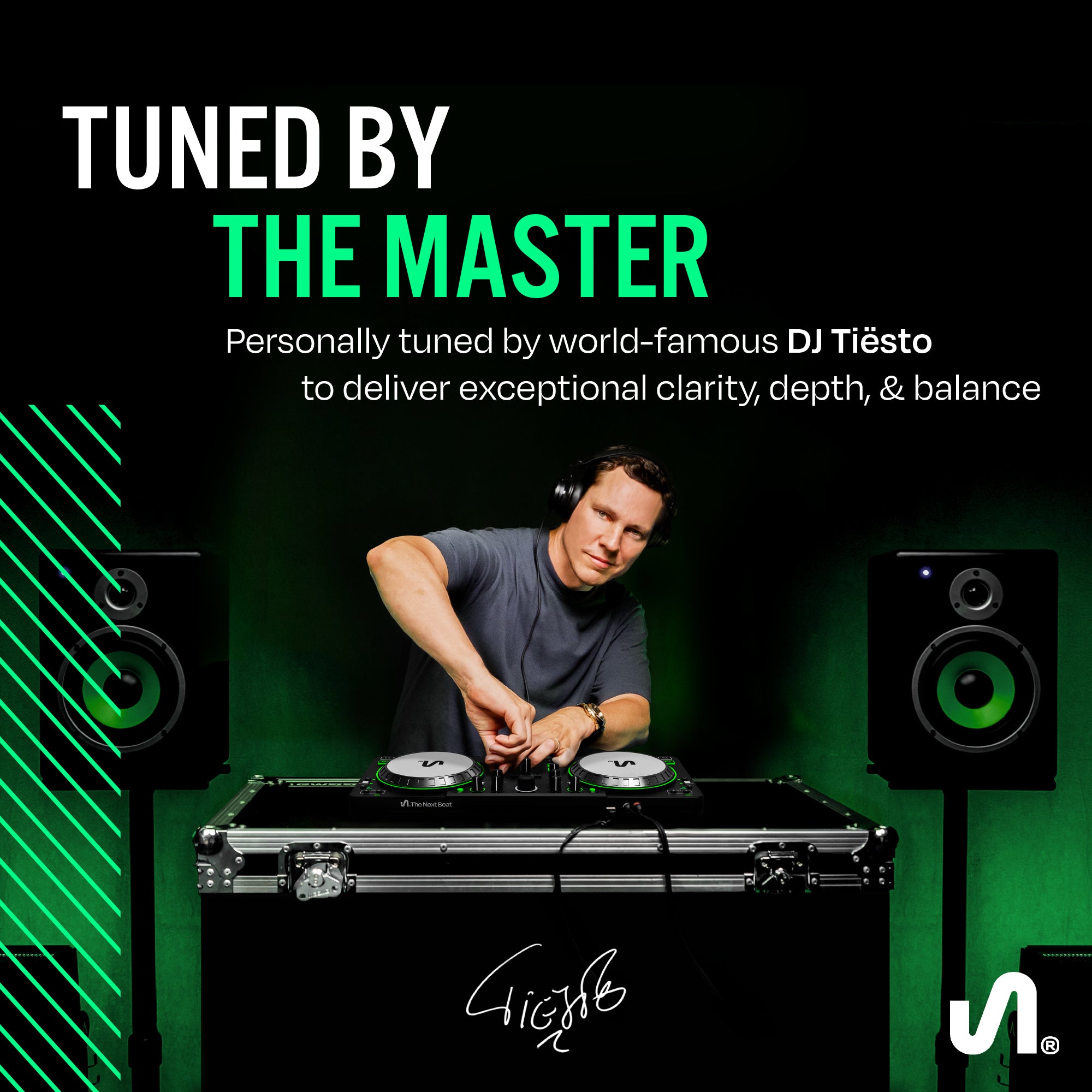 The Next Sound by Tiesto Over-Ear Wireless Noise Cancelling Headphones, MX41H - VMInnovations