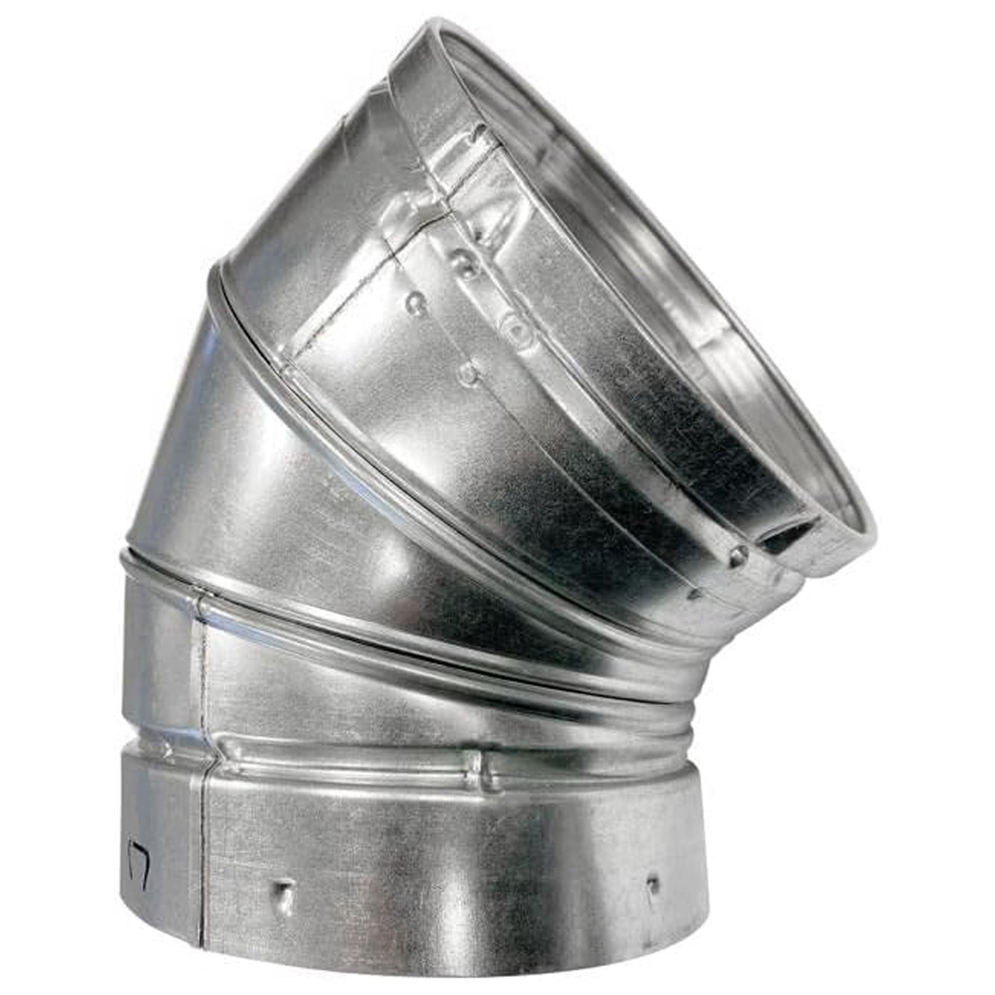 Selkirk Type B Gas Vent with 3" Diameter & 45-60 Degree Adjustable Elbow, 103222 - VMInnovations