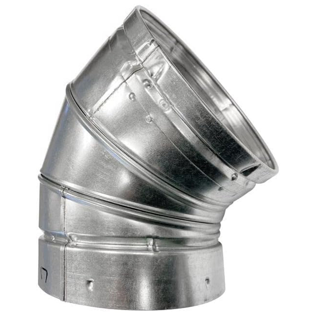 Selkirk Type B Gas Vent with 3" Diameter & 45-60 Degree Adjustable Elbow, 103222