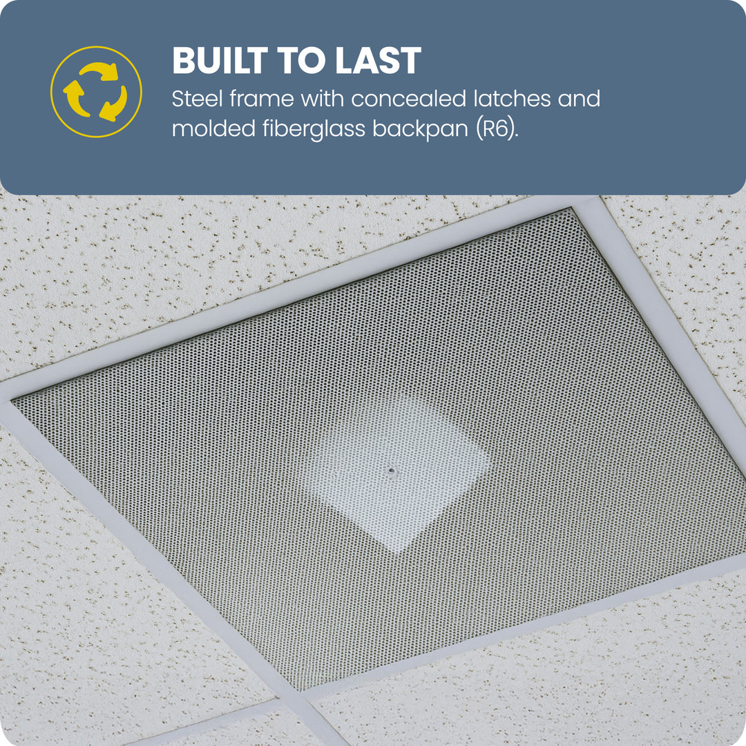 Hart & Cooley Steel Perforated Supply with R4.2 Fiberglass Molded Insulation - VMInnovations