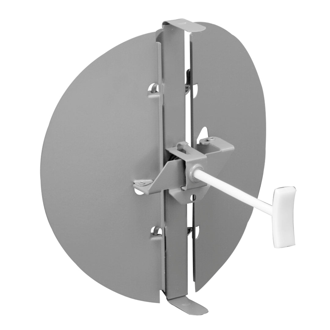 Hart & Cooley 8 Inch Round Butterfly Damper for T-Bar Diffuser Vent, Golden Sand - VMInnovations