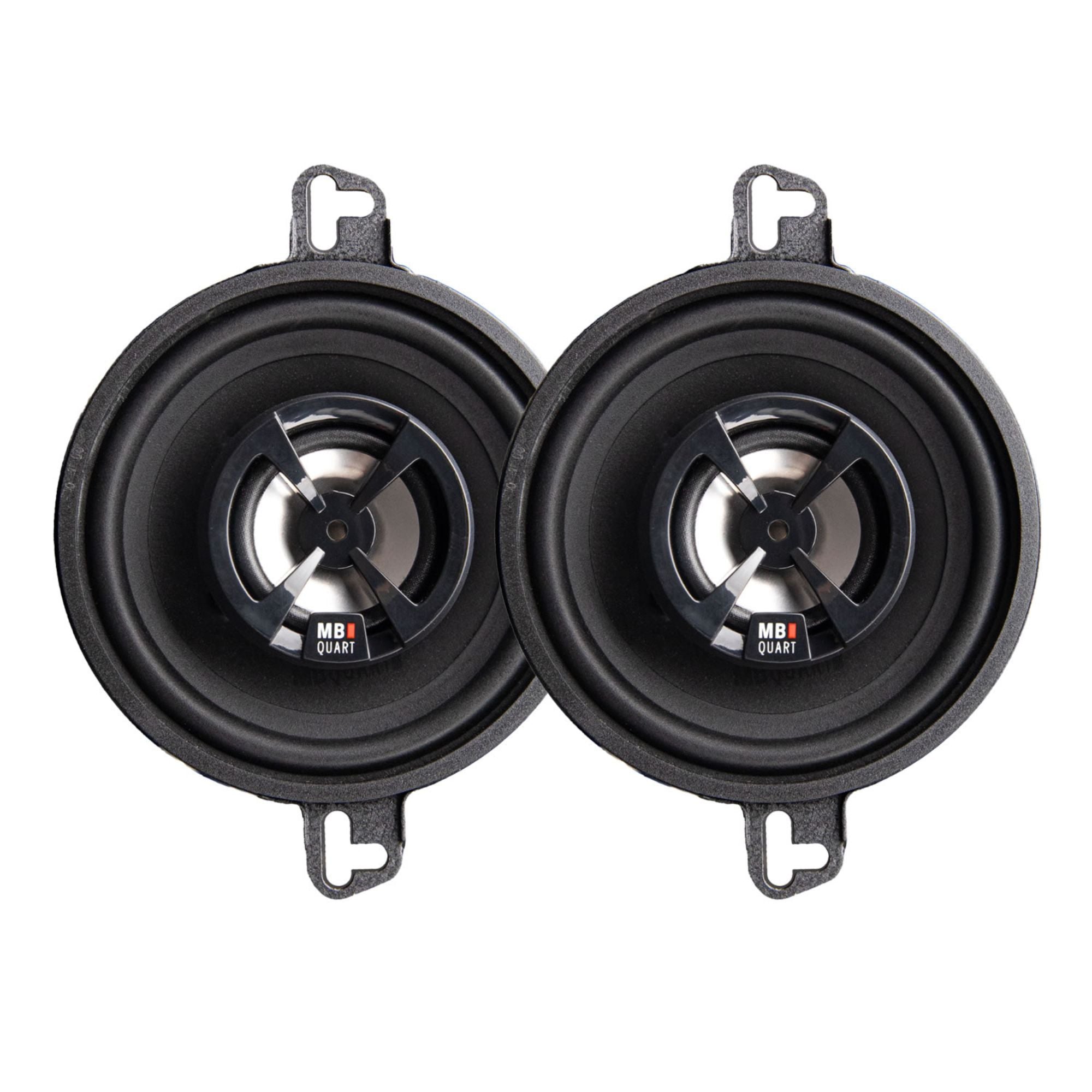 MB Quart Discus 3.5" 2-Way Car Audio Component Coaxial Speakers, 70W Peak Power - VMInnovations