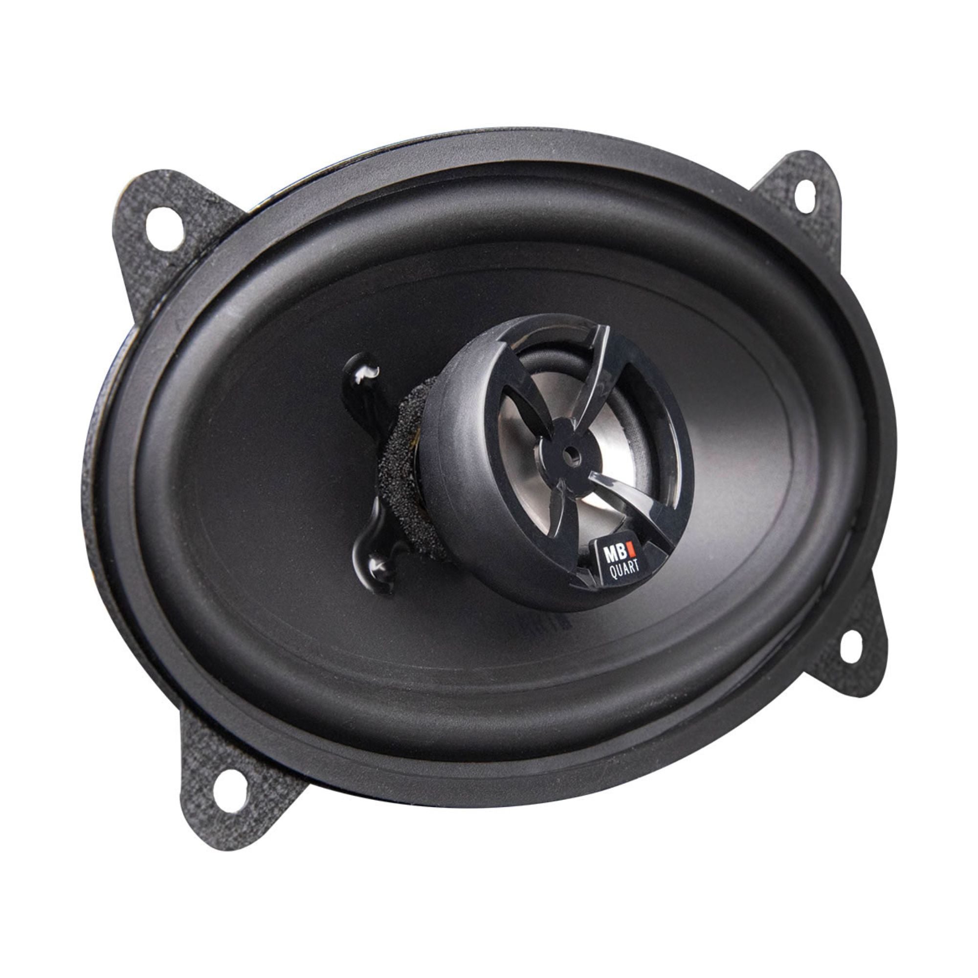 MB Quart 4x6-Inch 2 Way Car Audio Coaxial Speakers, 180W Peak Power, 88 dB, Pair - VMInnovations
