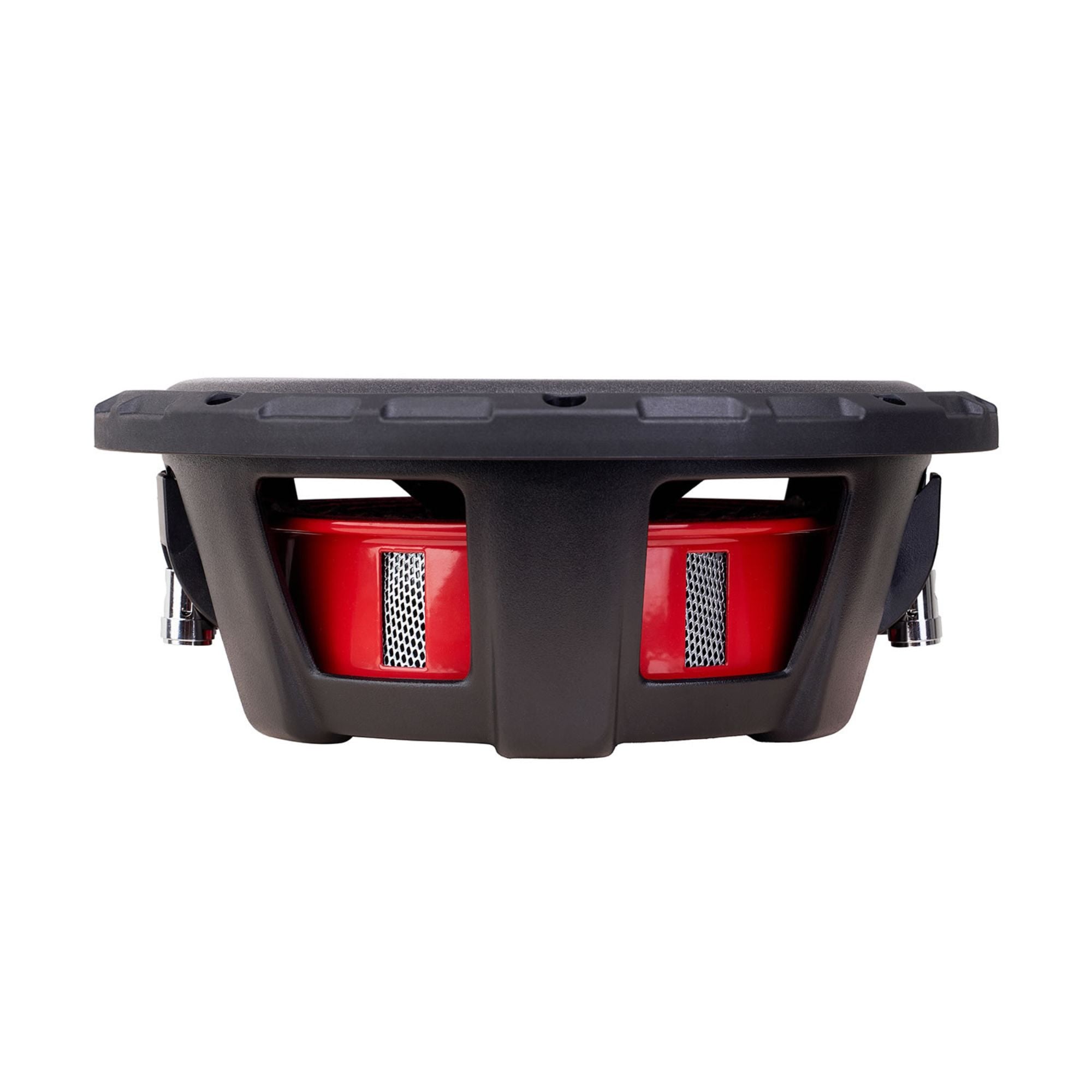 MB Quart 8" Shallow Wall Mount Stereo Subwoofer with 500W Peak Power, Black - VMInnovations