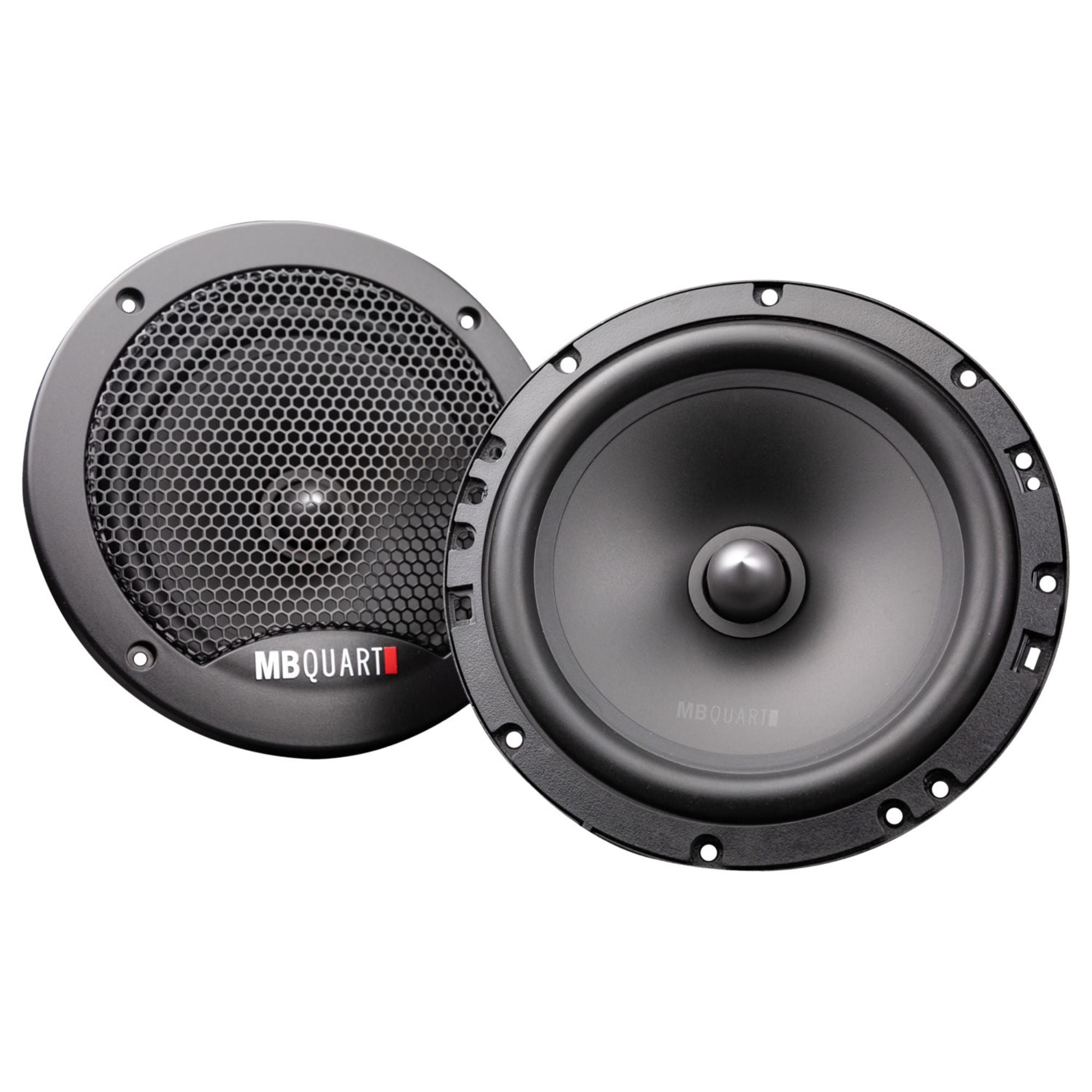 MB Quart Discus High-Performance 6.5" Car Audio Component Speaker System, 140W - VMInnovations