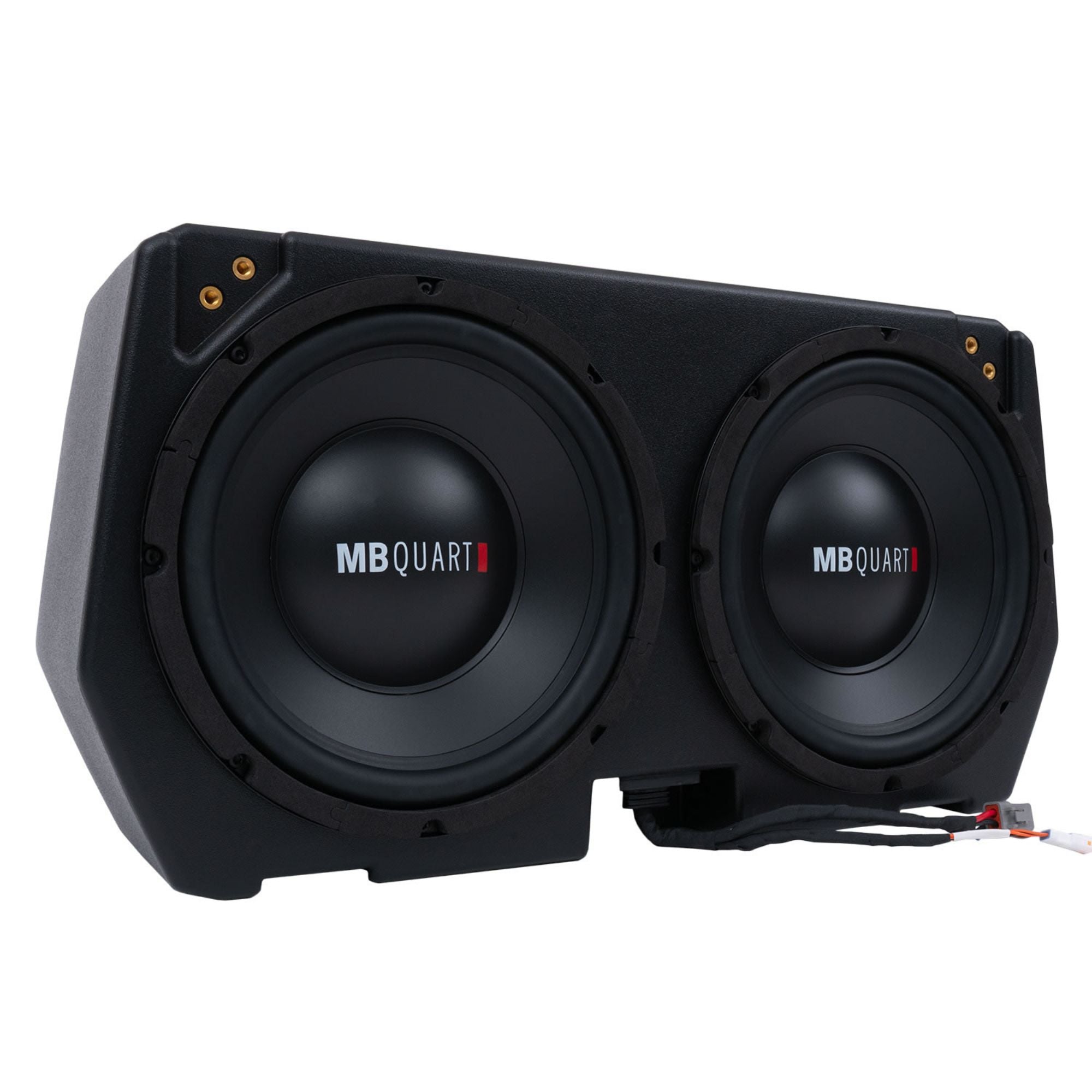 MB Quart Dual 10" Subwoofer System Upgrade for Can Am Defender 17-25, 400 Watts