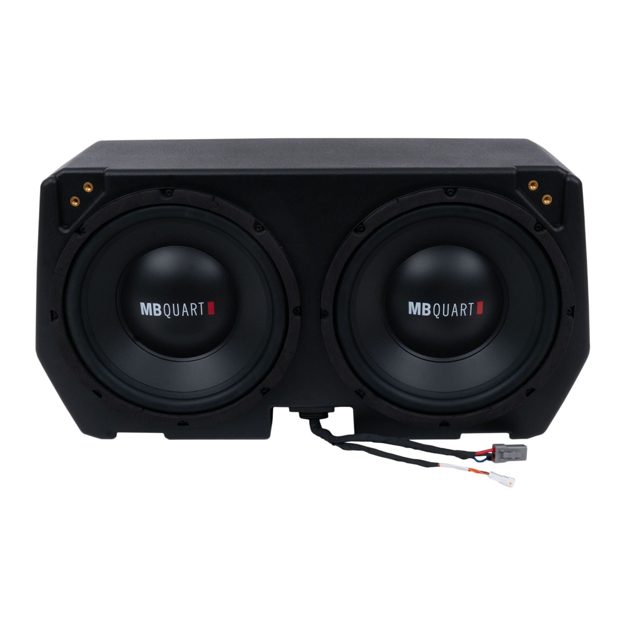 MB Quart Dual 10" Subwoofer System Upgrade for Can Am Defender 17-25, 400 Watts