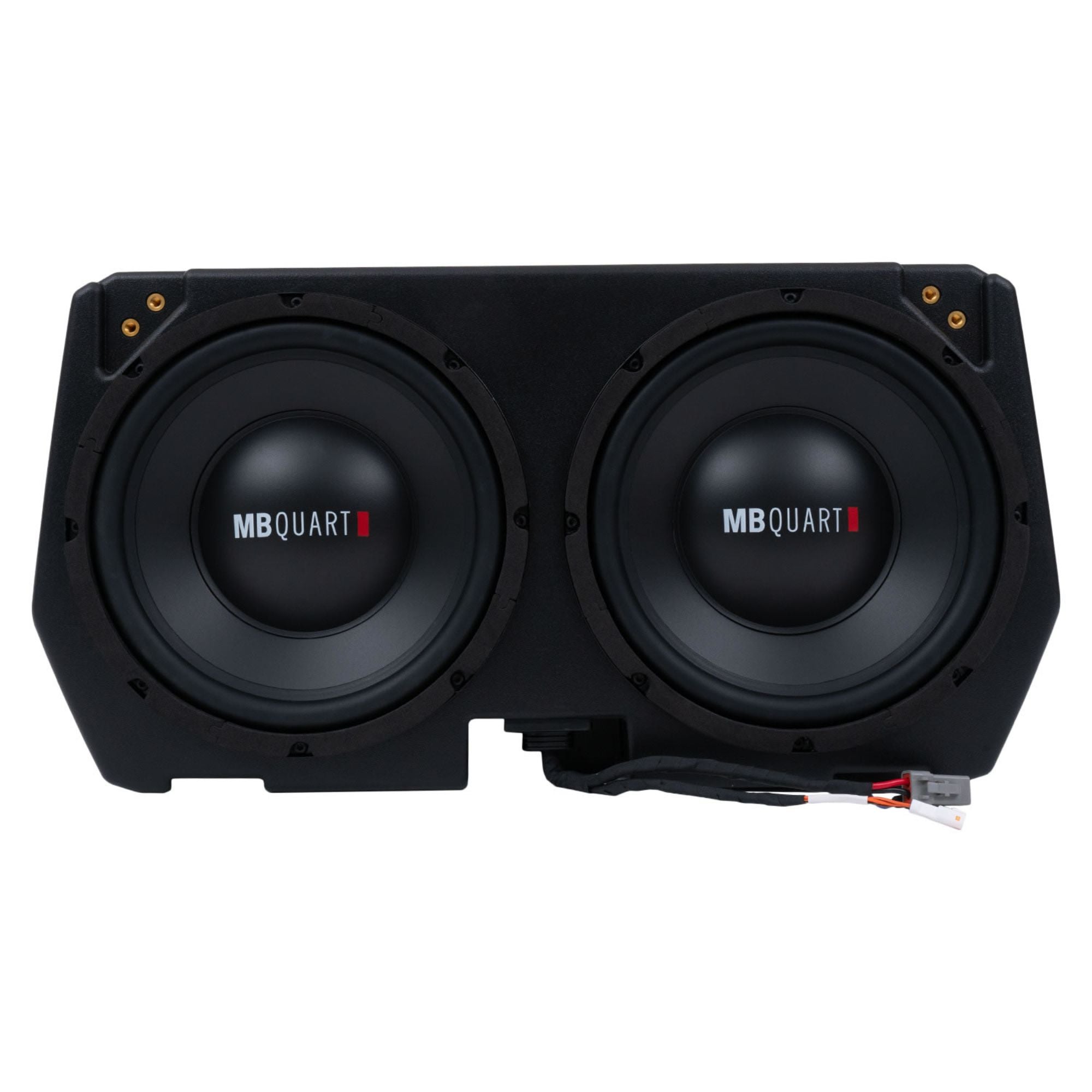 MB Quart Dual 10" Subwoofer System Upgrade for Can Am Defender 17-25, 400 Watts