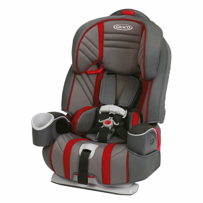 Graco Nautilus 3-in-1 Convertible Kids Car Seat - Garnet | 1832565 (Open Box )