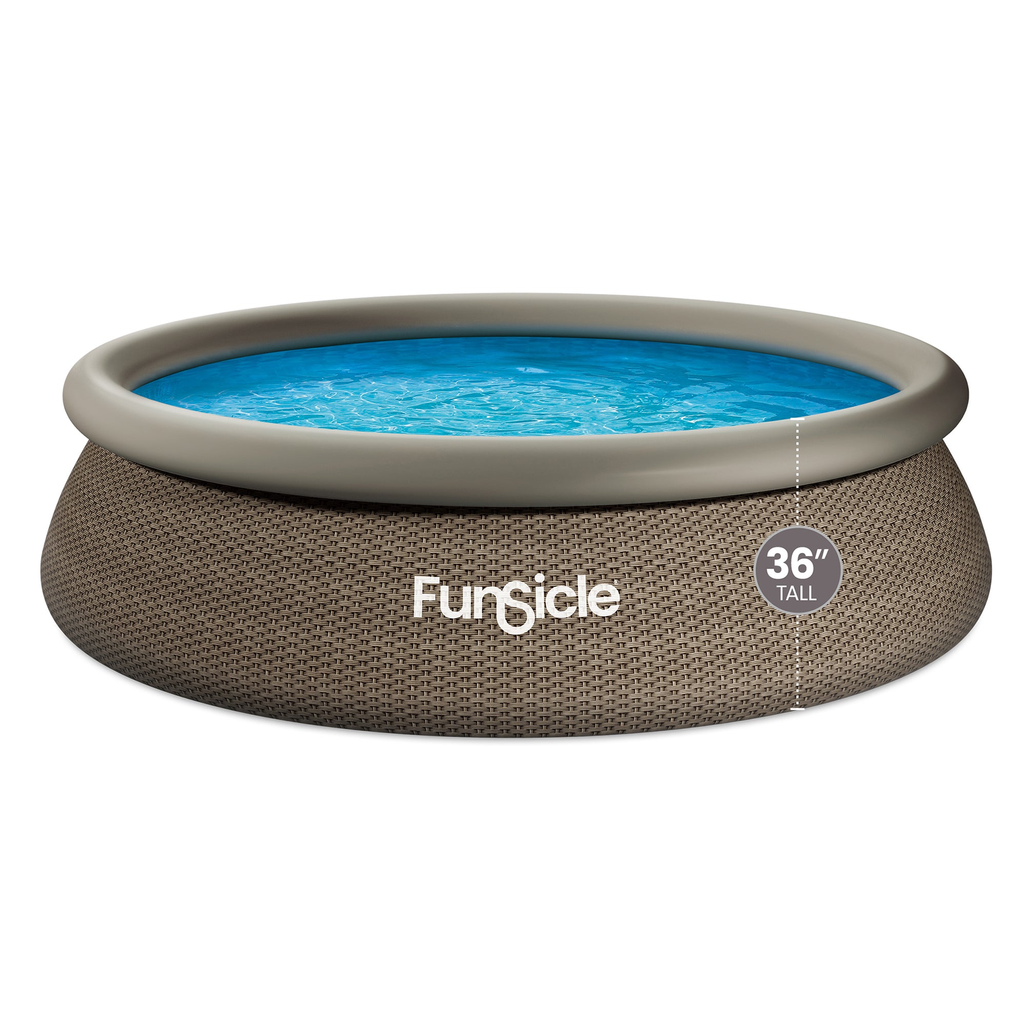 Funsicle 12' x 36" QuickSet Ring Top Above Ground Swimming Pool (Open Box) - VMInnovations