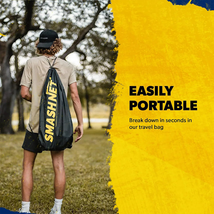 Vivere SMASHNET Outdoor Family Backyard Play Volleyball Table Tennis Game Set - VMInnovations