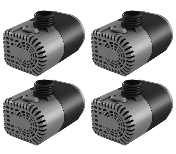 Hydrofarm Active Aqua 160 GPH Submersible Hydroponics Aquarium Water Pumps - VMInnovations