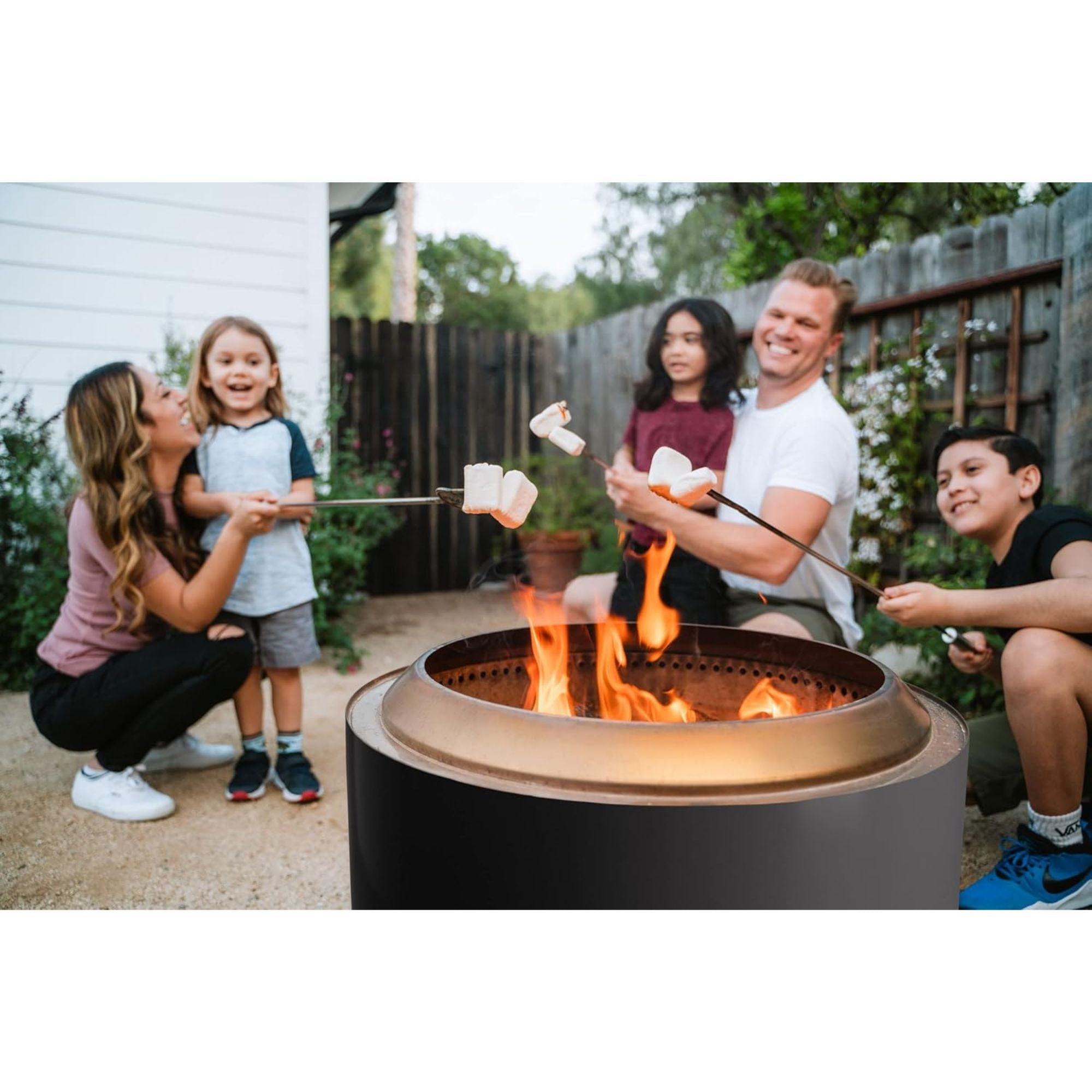 Solo Stove Yukon 2.0, 27" Wood Burning Smokeless Fire Pit with Stand, Ash