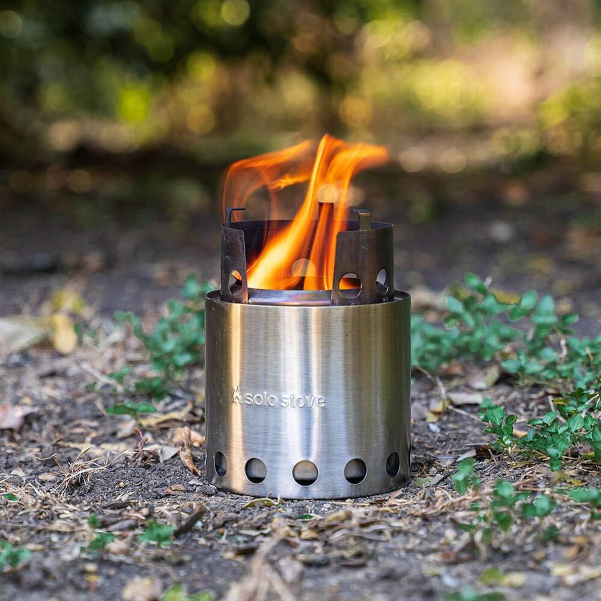 Solo Stove Lite, Portable Camping Stove, Gassification Wood Burning Rocket Stove