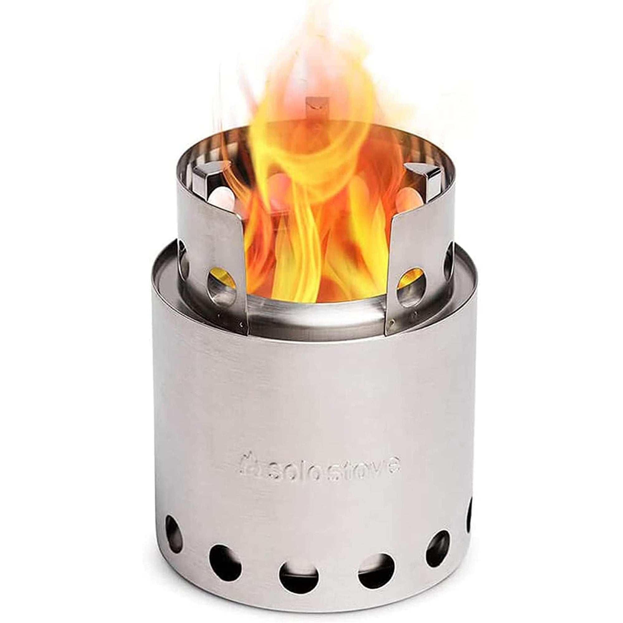 Solo Stove Lite, Portable Camping Stove, Gassification Wood Burning Rocket Stove