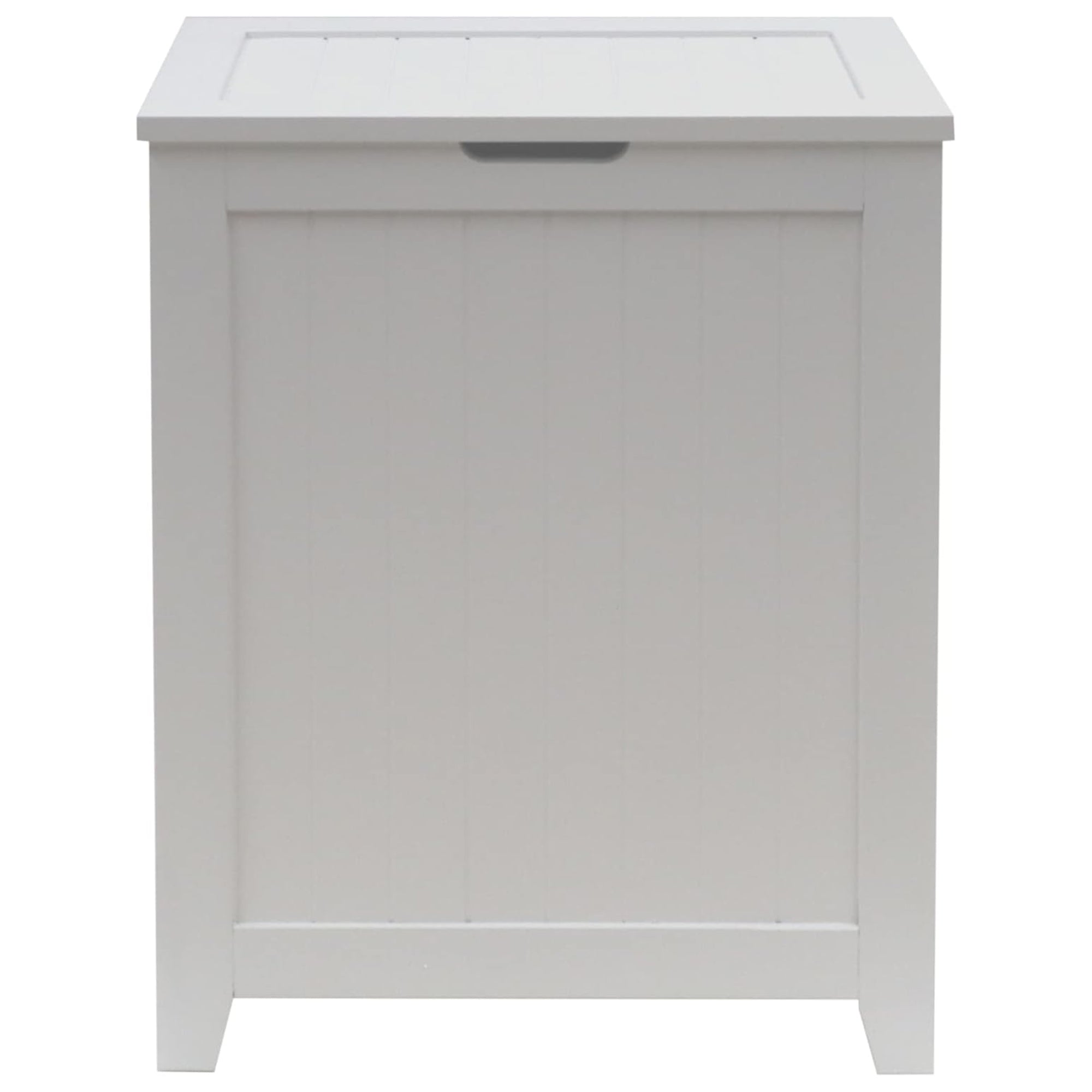 Redmon Contemporary Wooden Clothes Hamper for Bedroom & Laundry Room (Open Box)