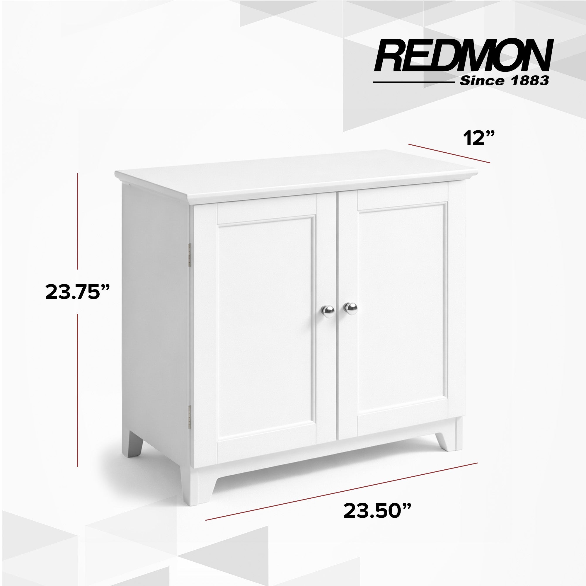 Redmon Shaker Style Double Door Storage Cabinet (Open Box)