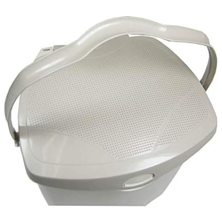 Redmon 1.9 Gallon Kitchen Compost Bin, Odor Control Lid for Food Scraps, Beige