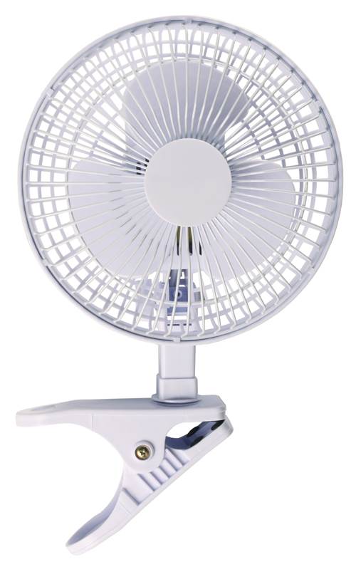 Active Air ACFC6 6" 2-Speed Clip-On Desk Kitchen Hydroponics Grow Fan (4 Pack)