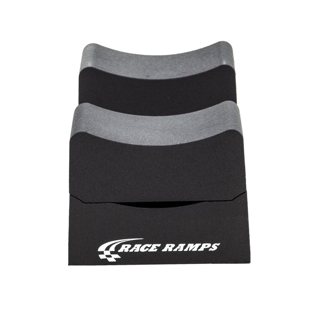 Race Ramps 10" Adjustable Wheel Cribs Car Maintenance Display, RR-WC-0-2, Black - VMInnovations