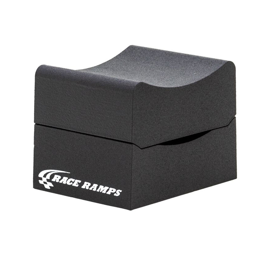 Race Ramps 10" Adjustable Wheel Cribs Car Maintenance Display, RR-WC-0-2, Black - VMInnovations