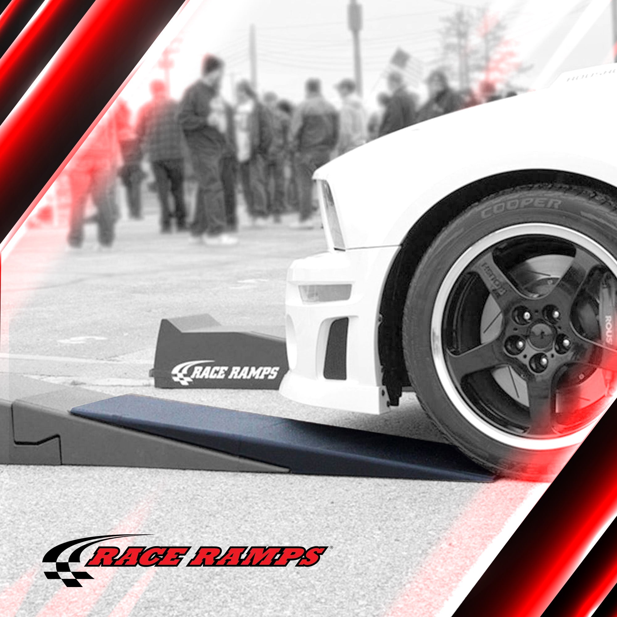 Race Ramps 56" XTenders Car Ramp Extensions for Low Profile Vehicles (Open Box) - VMInnovations