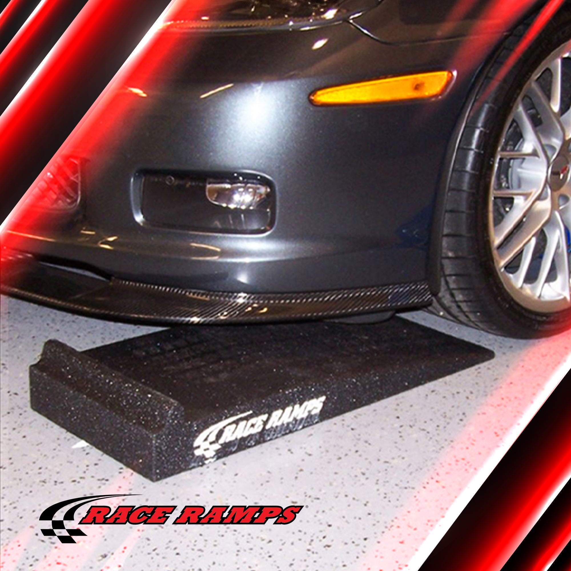 Race Ramps Trax-Jax with 1.5" Stop for Low Profile Vehicles, 3" Lift (Open Box)
