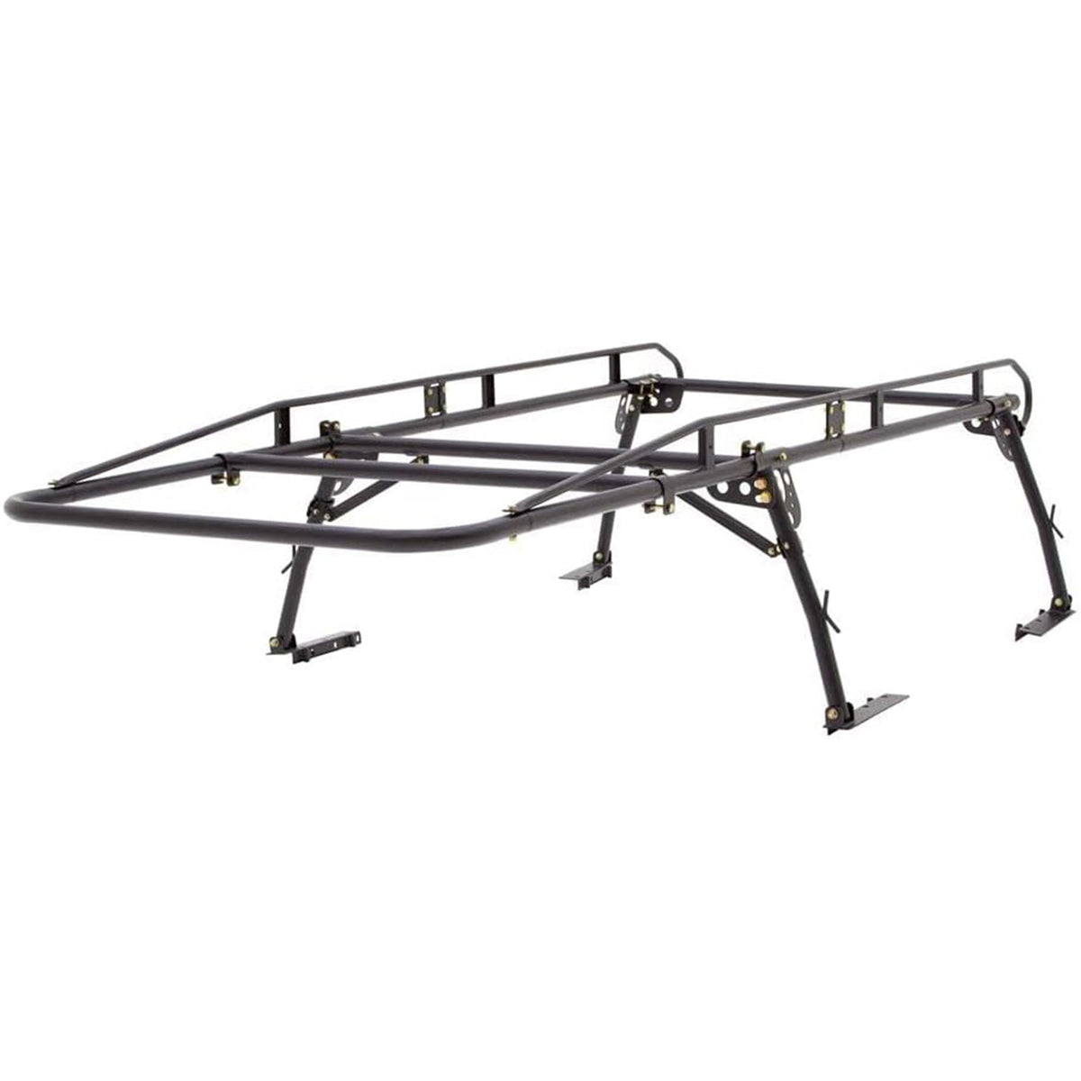 Elevate Outdoor Powder Coated Steel Over Cap Truck Rack, Adjustable to 75" Wide - VMInnovations
