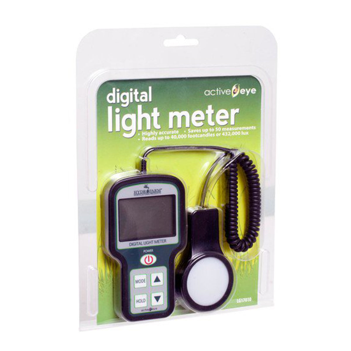 Active Eye Digital Hand-Held Sunlight Light Meters (Footcandles) w/Case (4 Pack)