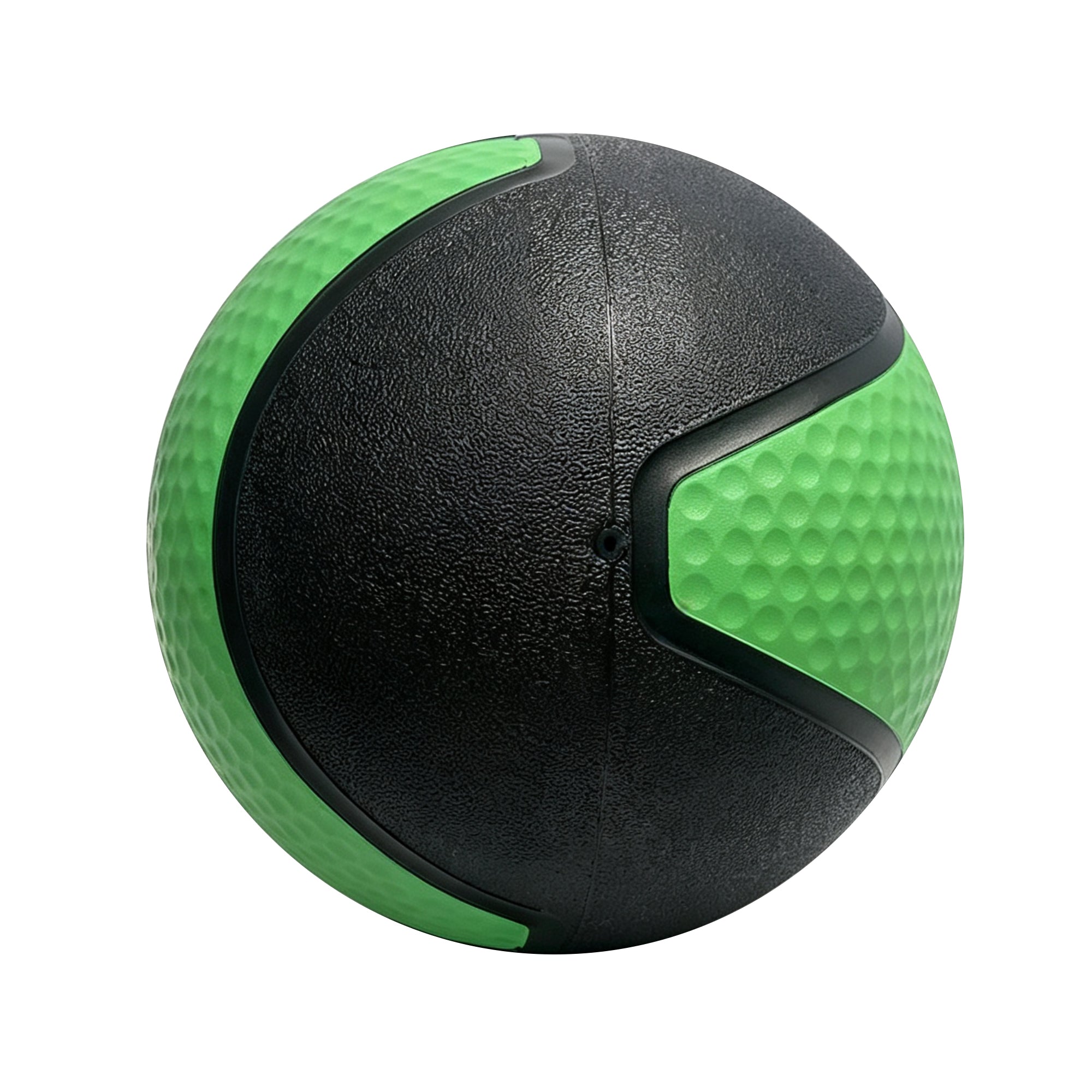 Fitvids 6 lb Dual-Texture Medicine Ball for Core and Strength Training, Green