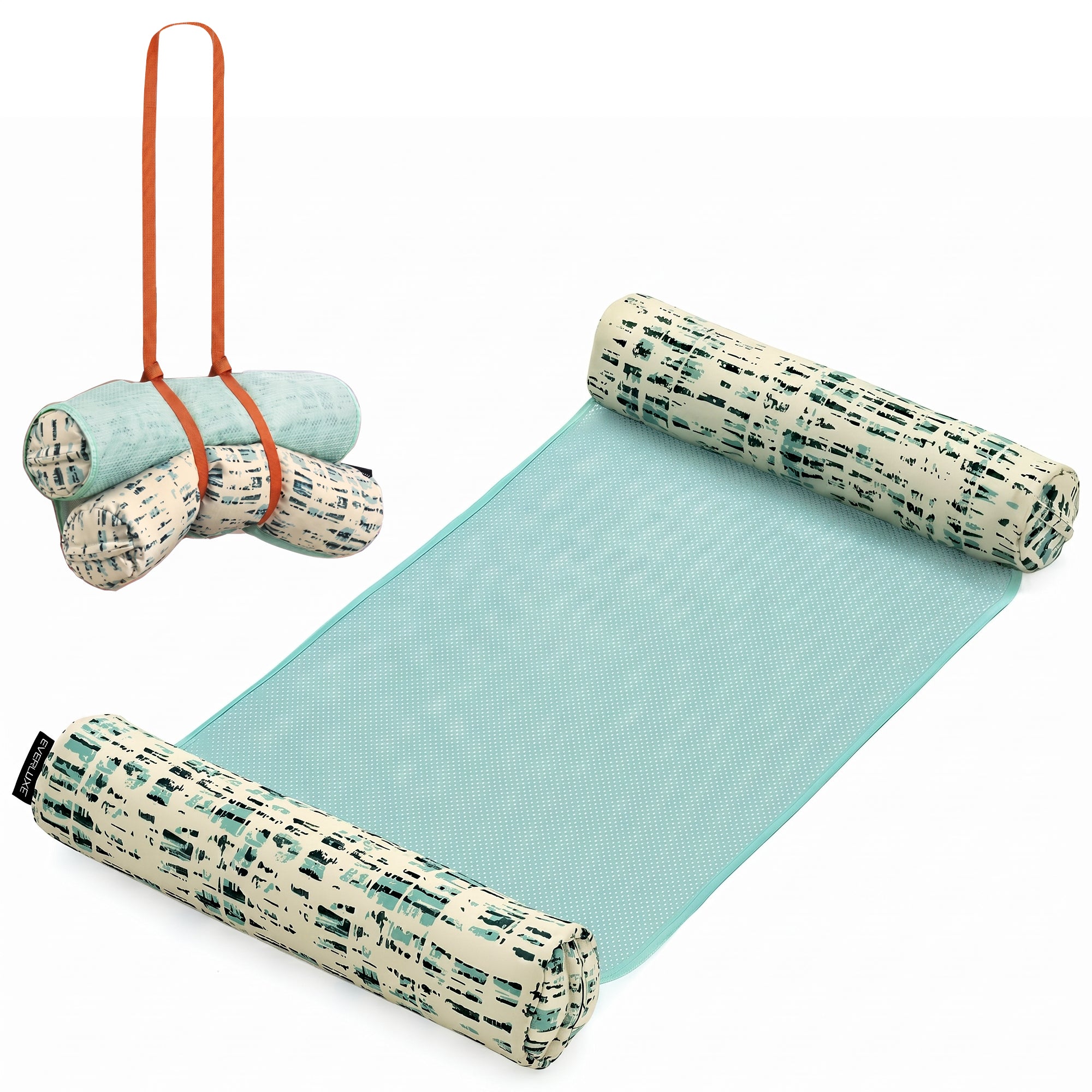 Bestway EVERLUXE Luxury Fabric-Covered Hammock Pool Lounge with Carry Strap - VMInnovations