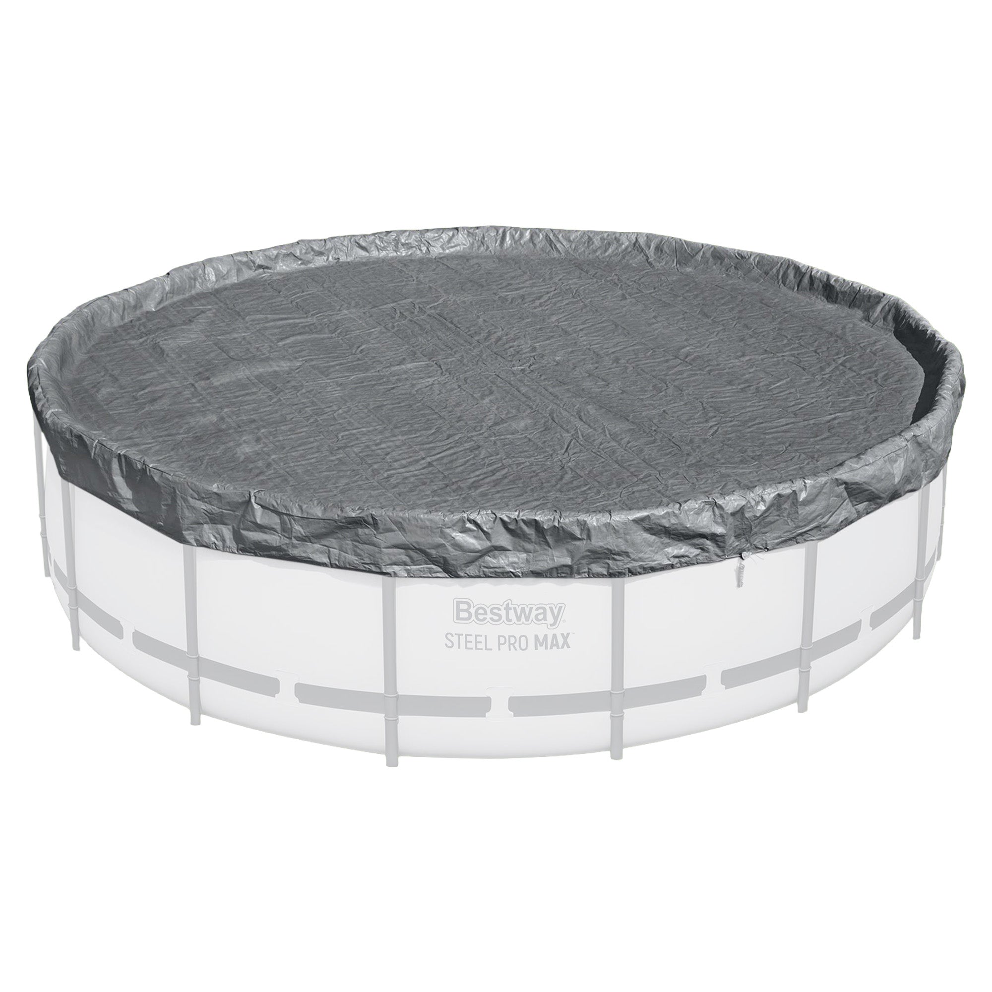 Bestway Round Premium Pool Cover for 15' Above Ground Pools (Open Box) - VMInnovations