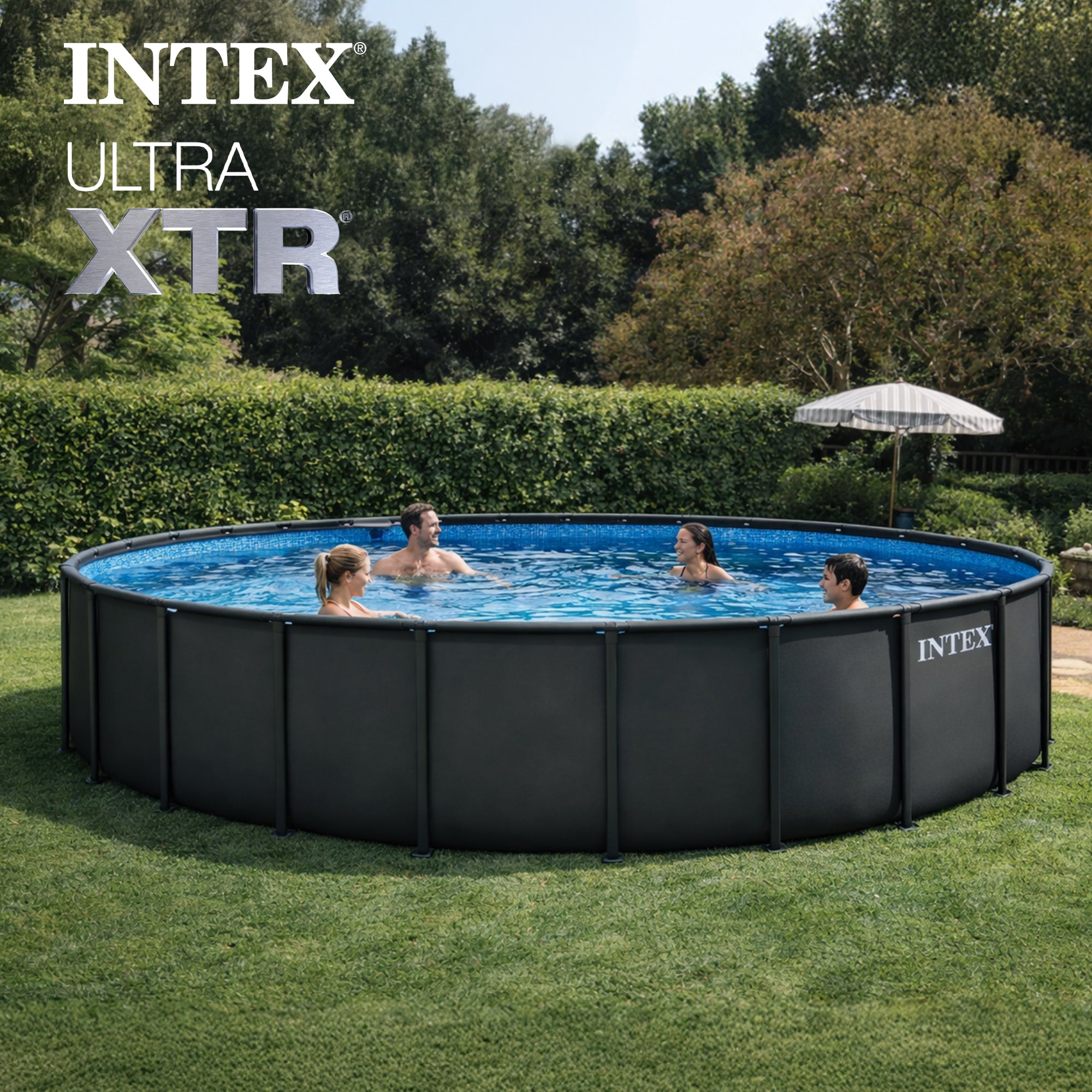 Intex 26' x 52" Ultra XTR Round Frame Above Ground Pool Set w/Pump (For Parts) - VMInnovations