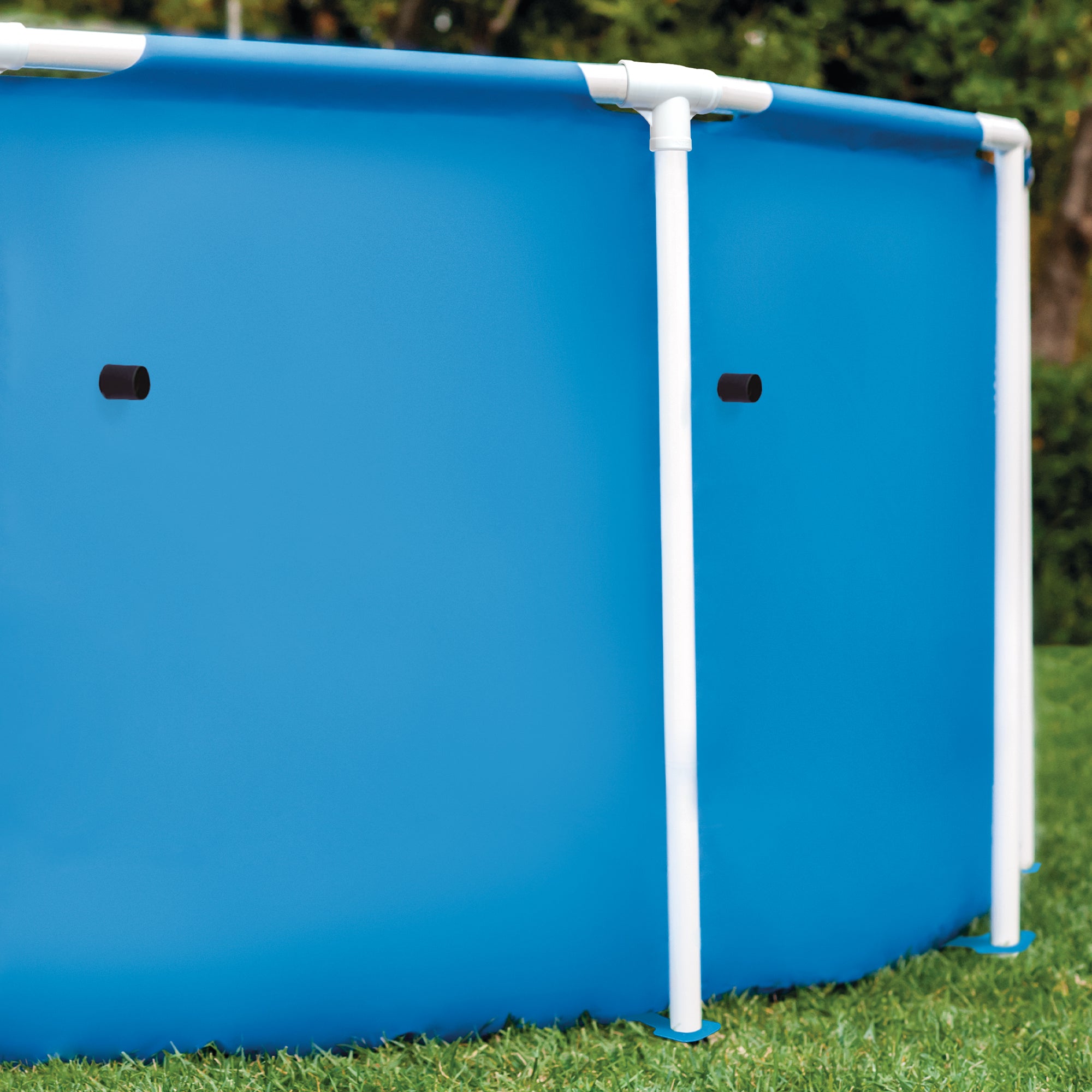 Intex 28201EP 10ft x 30in Metal Frame Pool Set with Pump & Cover (Open Box) - VMInnovations