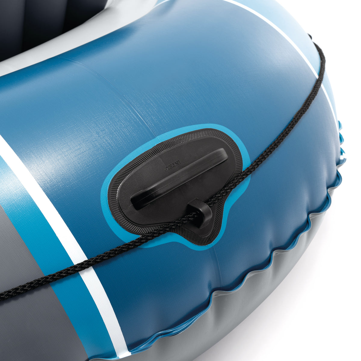 INTEX Excursion 5 Inflatable Boat Set w/54" Oars, Pump, & Rod Holders (Open Box) - VMInnovations