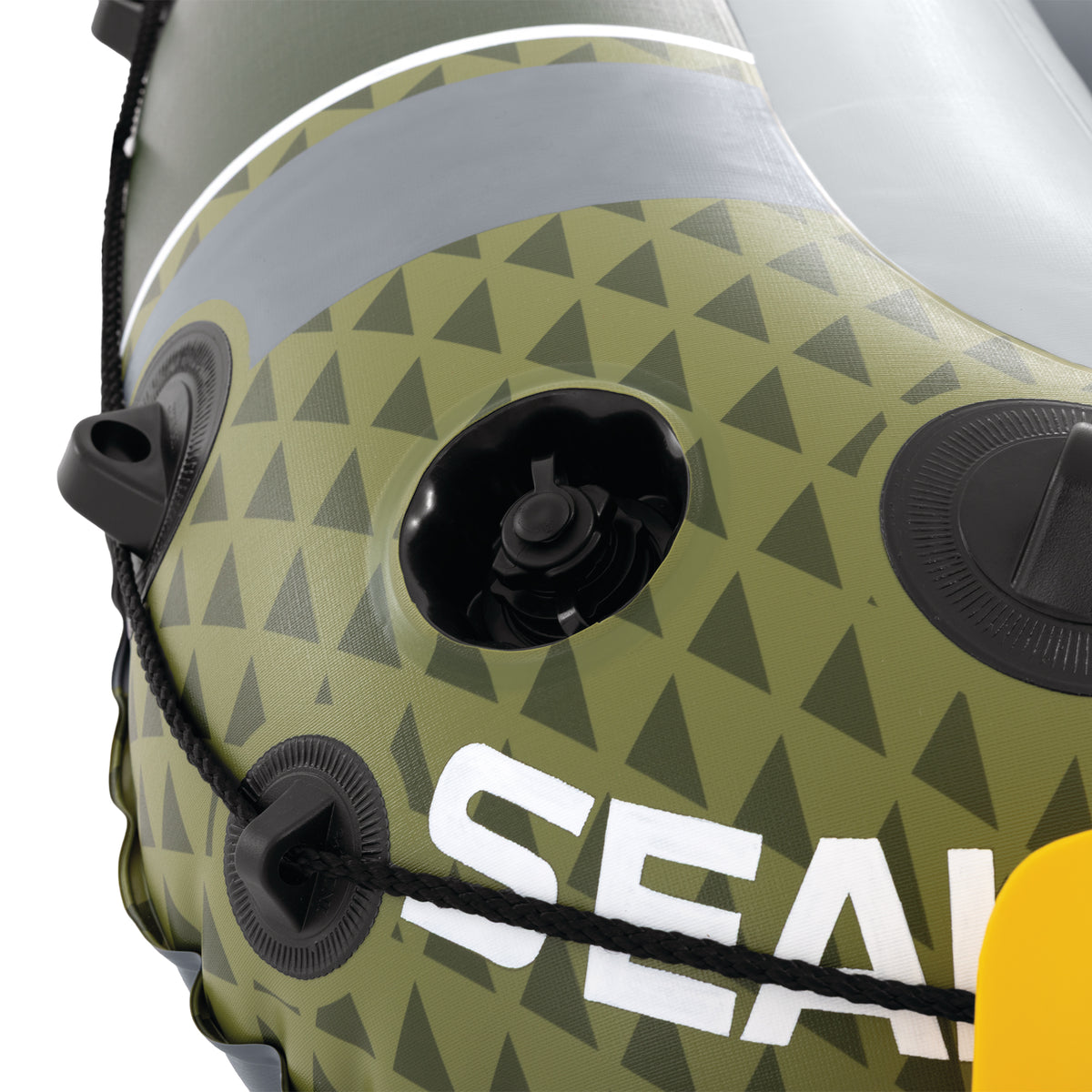 INTEX Seahawk 2 Inflatable Boat Set with 48" Oars, Pump, & Rod Holders(Open Box) - VMInnovations