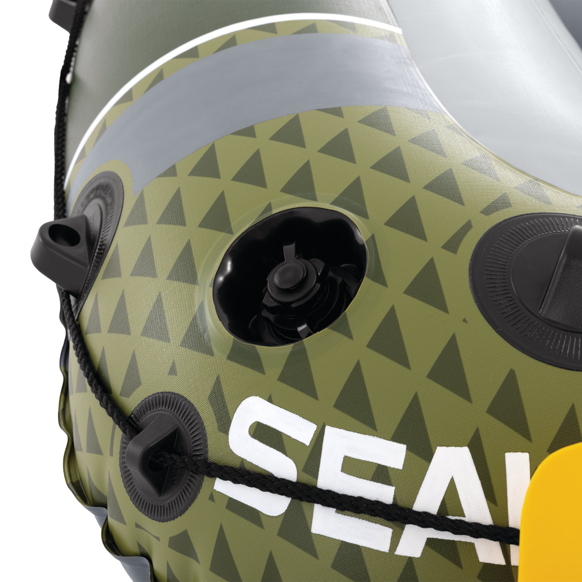 INTEX Seahawk 2 Inflatable Boat Set with 48" Oars, Pump, & Rod Holders(Open Box) - VMInnovations