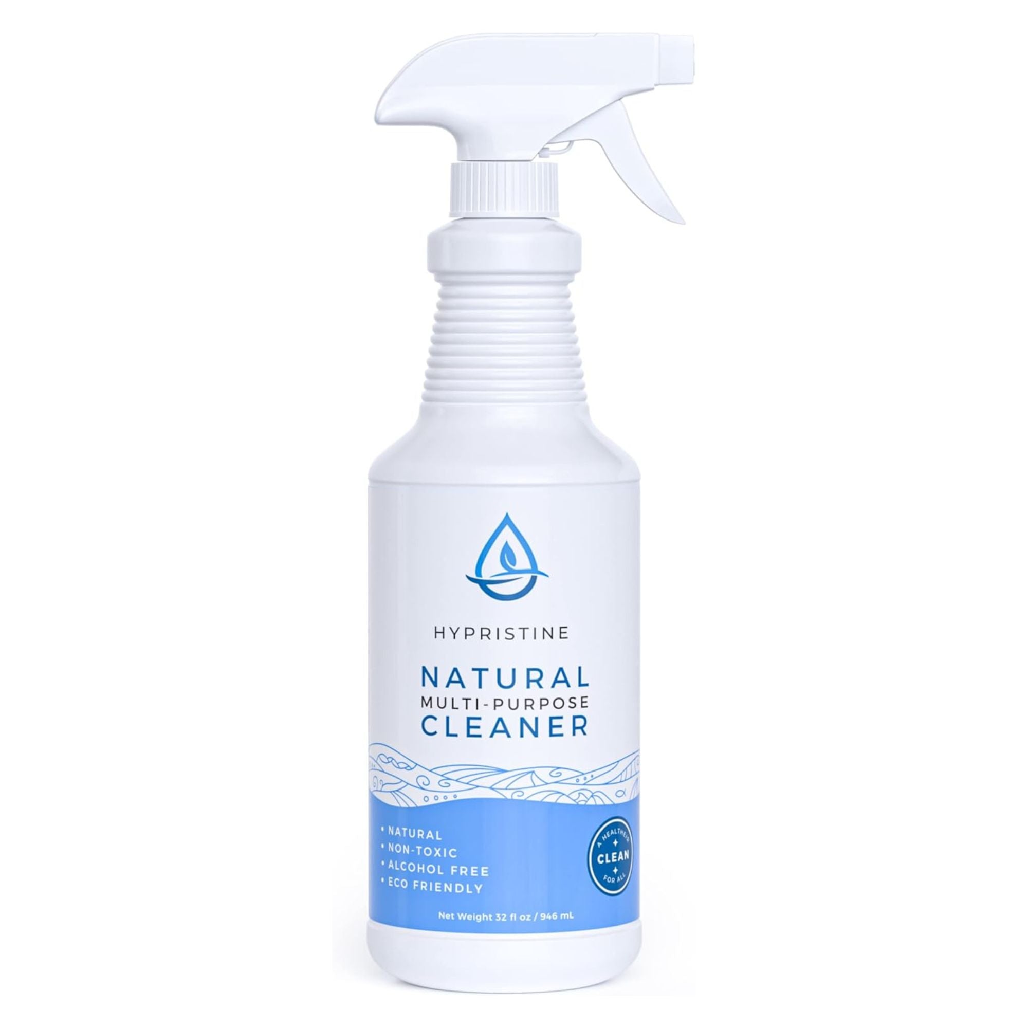 Hypristine Natural Multipurpose Surface Cleaner, 32 fl oz Spray Bottles, 1 Pack - VMInnovations