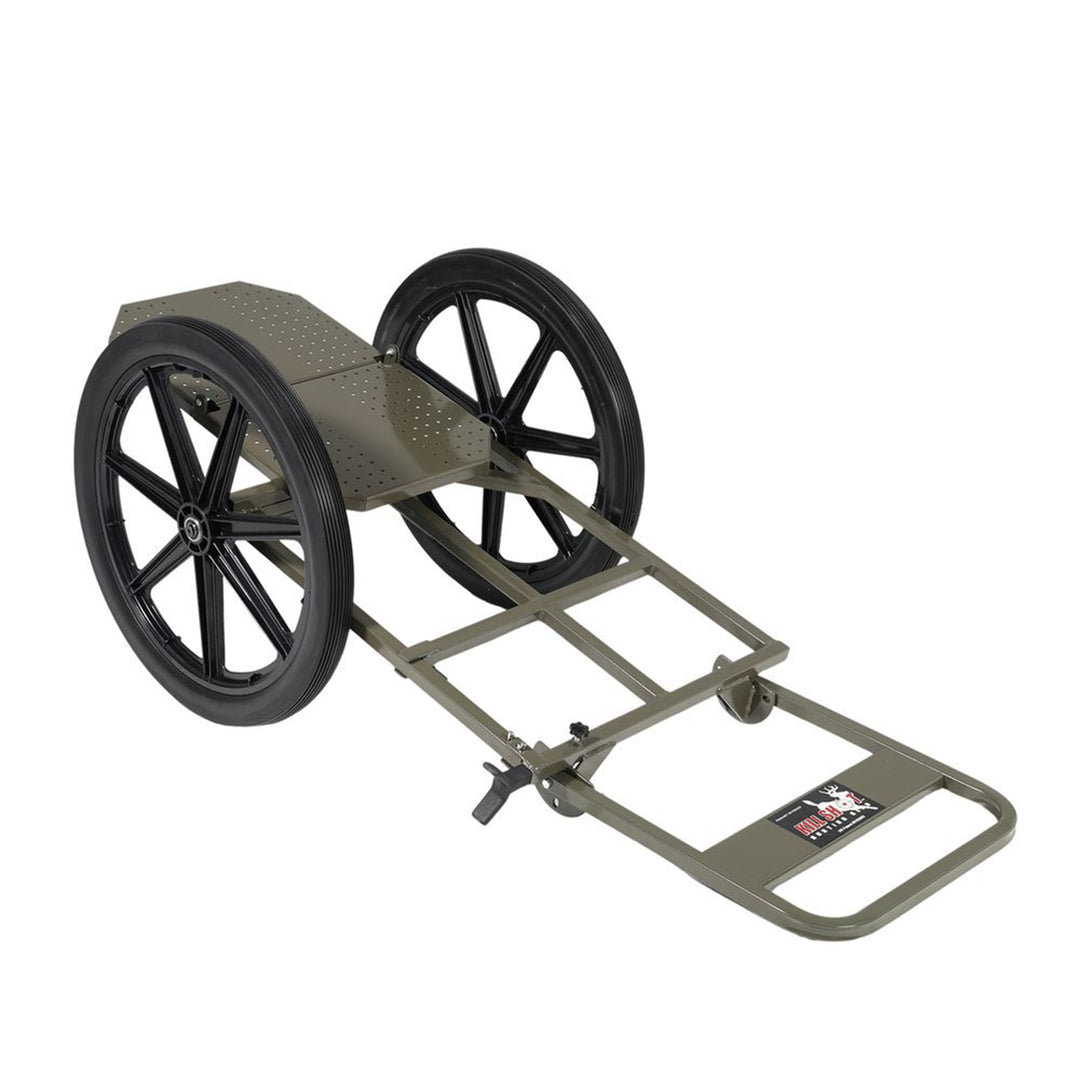 Kill Shot Throne Hunting Chair, Game Cart, & Shooting Rest, 500 Pound Capacity - VMInnovations