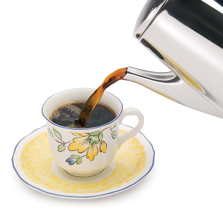 Presto 02822 Stainless Steel Coffee Maker, Classic Percolator, Easy Pour, Silver - VMInnovations