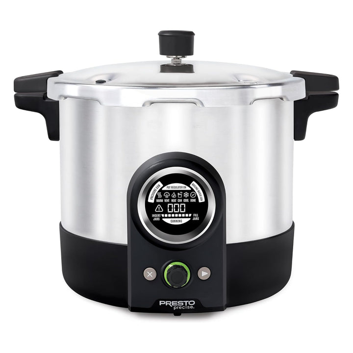 Presto 16 Quart Digital Pressure and Water Boiling Canner, LED Digital Display - VMInnovations