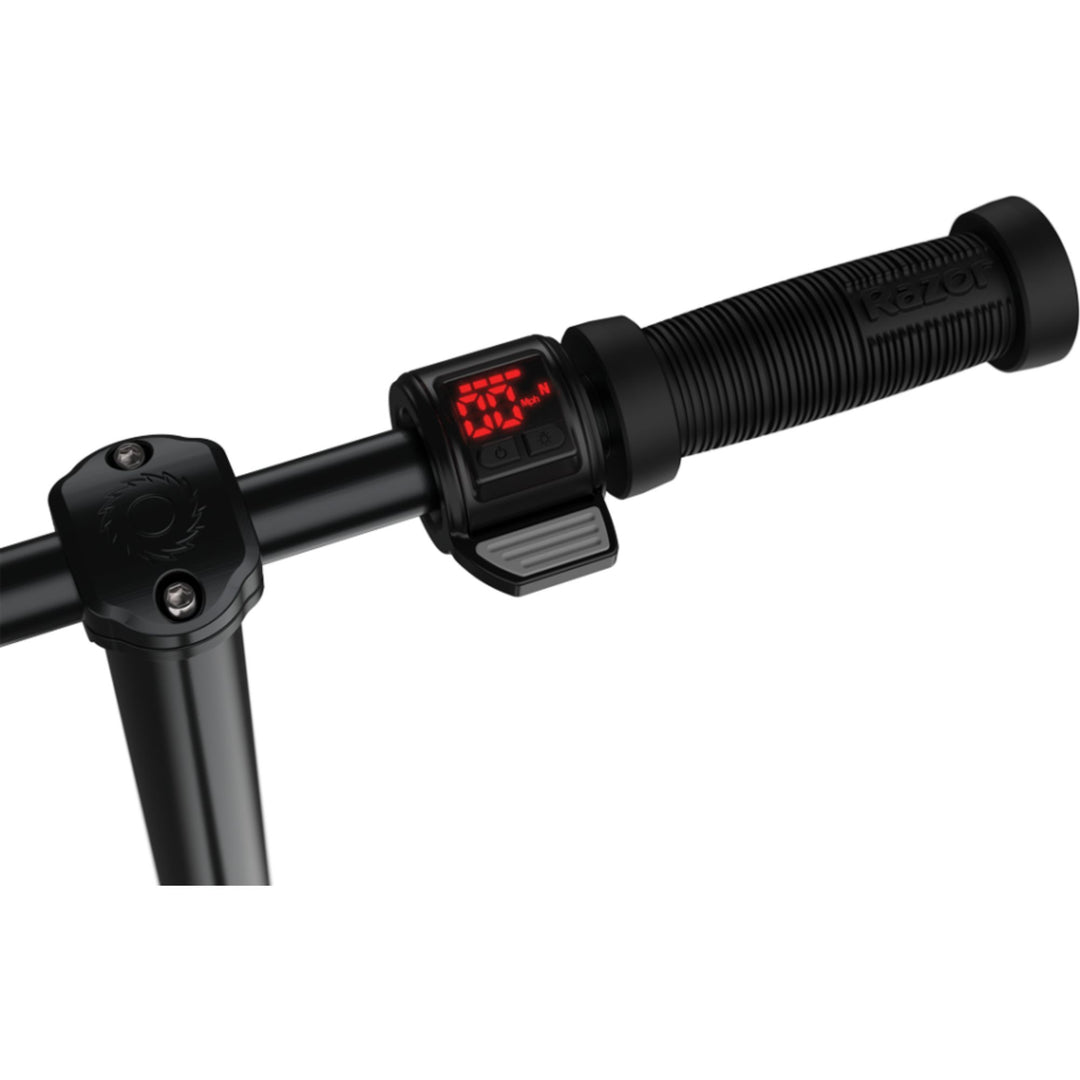 Razor Icon Shadow Electric Scooter, 300W 3 Speed Motor, Foldable Frame, Black - VMInnovations