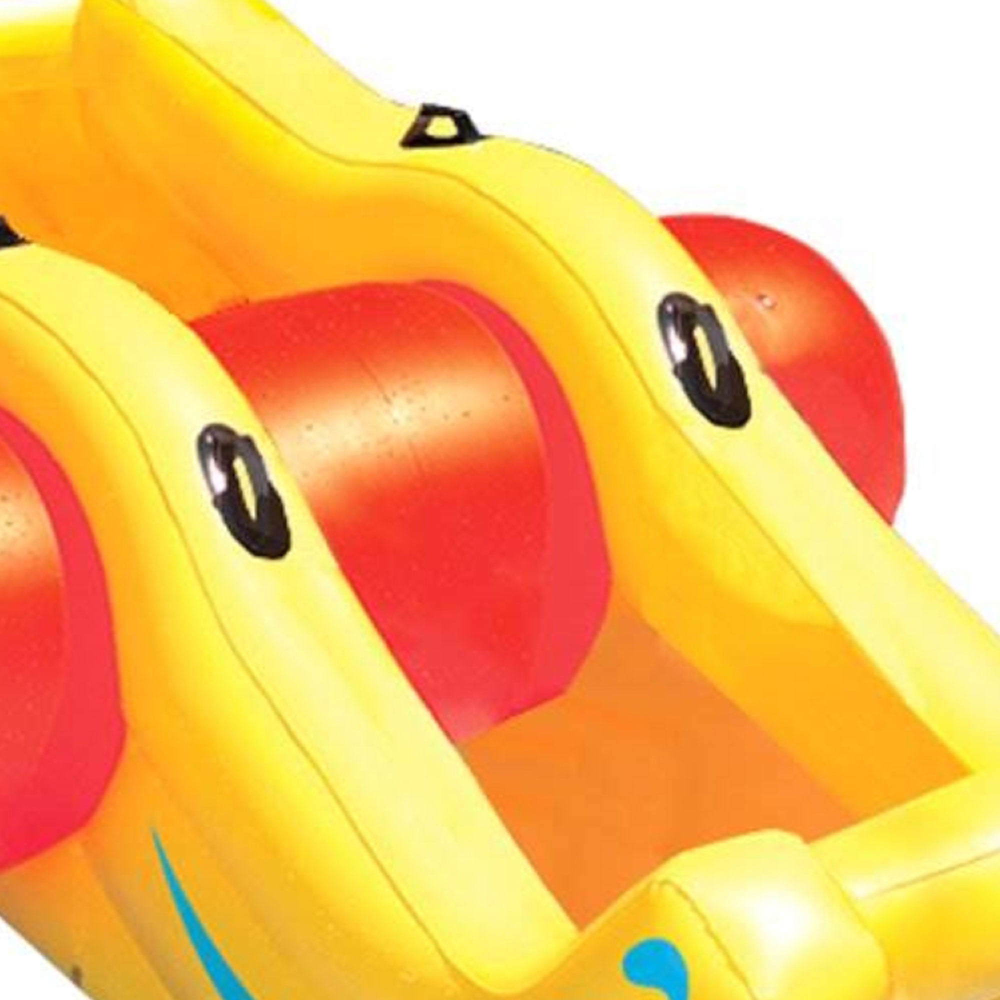 Swimline Sea-Saw Water Rocker Inflatable 2 Person Pool Float, Yellow (For Parts)