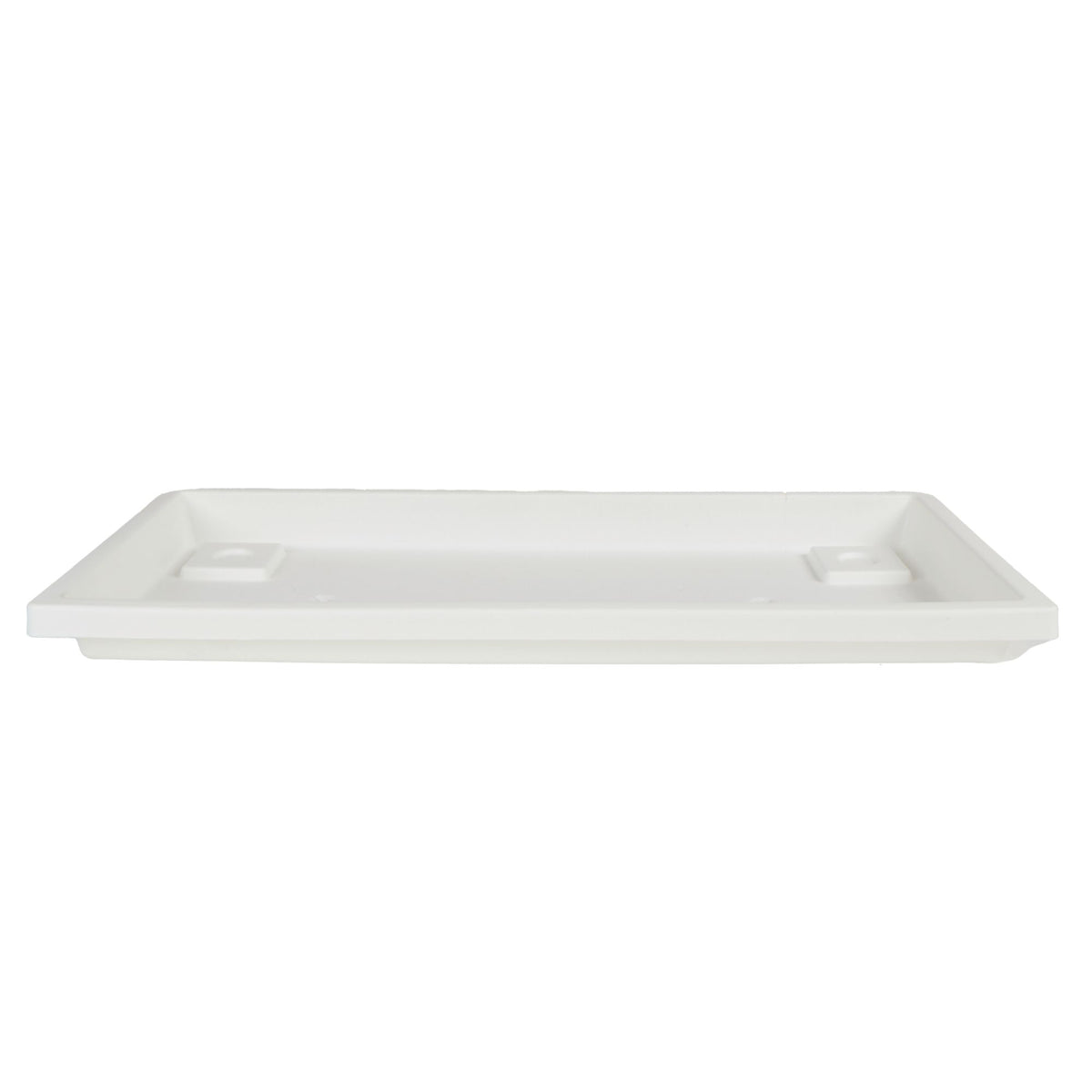 The HC Companies Venetian Rectangular Plant Tray, Plastic Drip Saucer (Open Box) - VMInnovations
