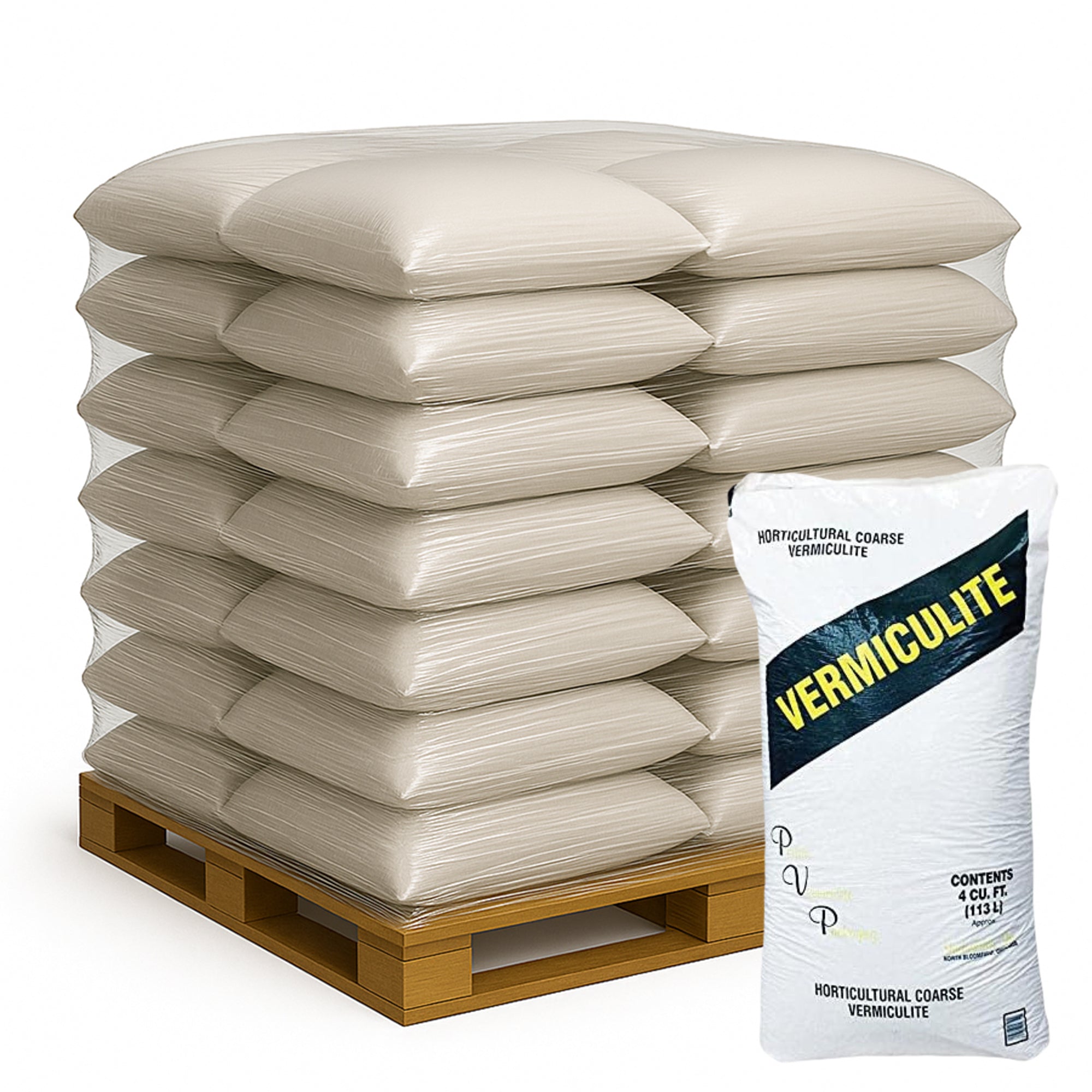 PVP Industries Horticultural Coarse Vermiculite, Natural & Odorless Mix, 33 Pack - VMInnovations