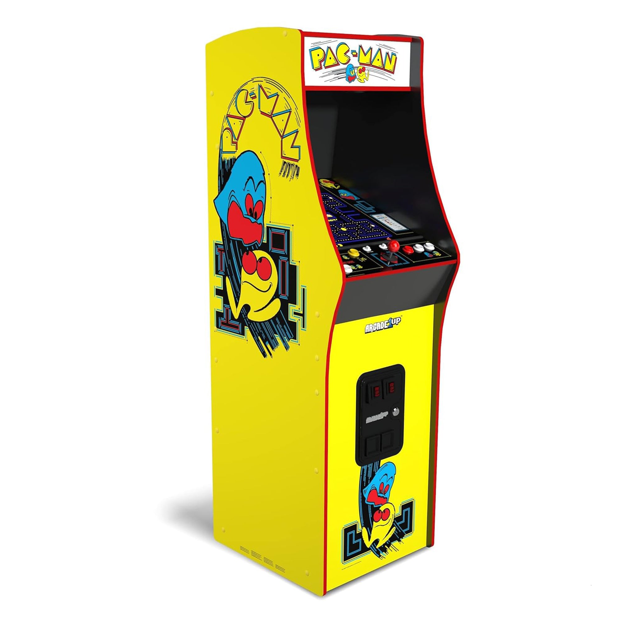 Arcade1Up Pac-Man Deluxe Arcade Gaming Cabinet w/14 Classic Games (Open Box)